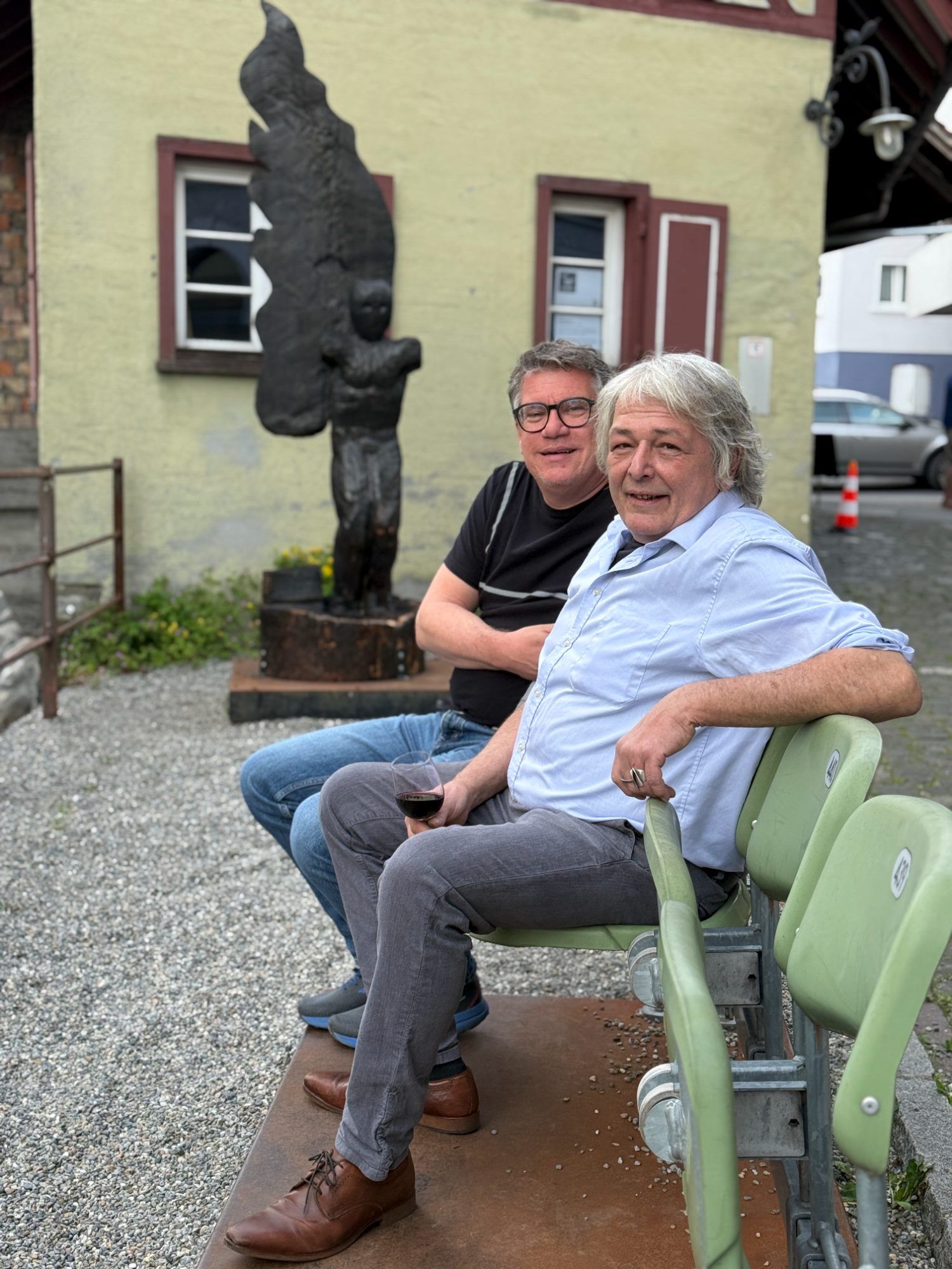 Weinexperte Stefan Birkel im Gespräch mit Erwin Nessler