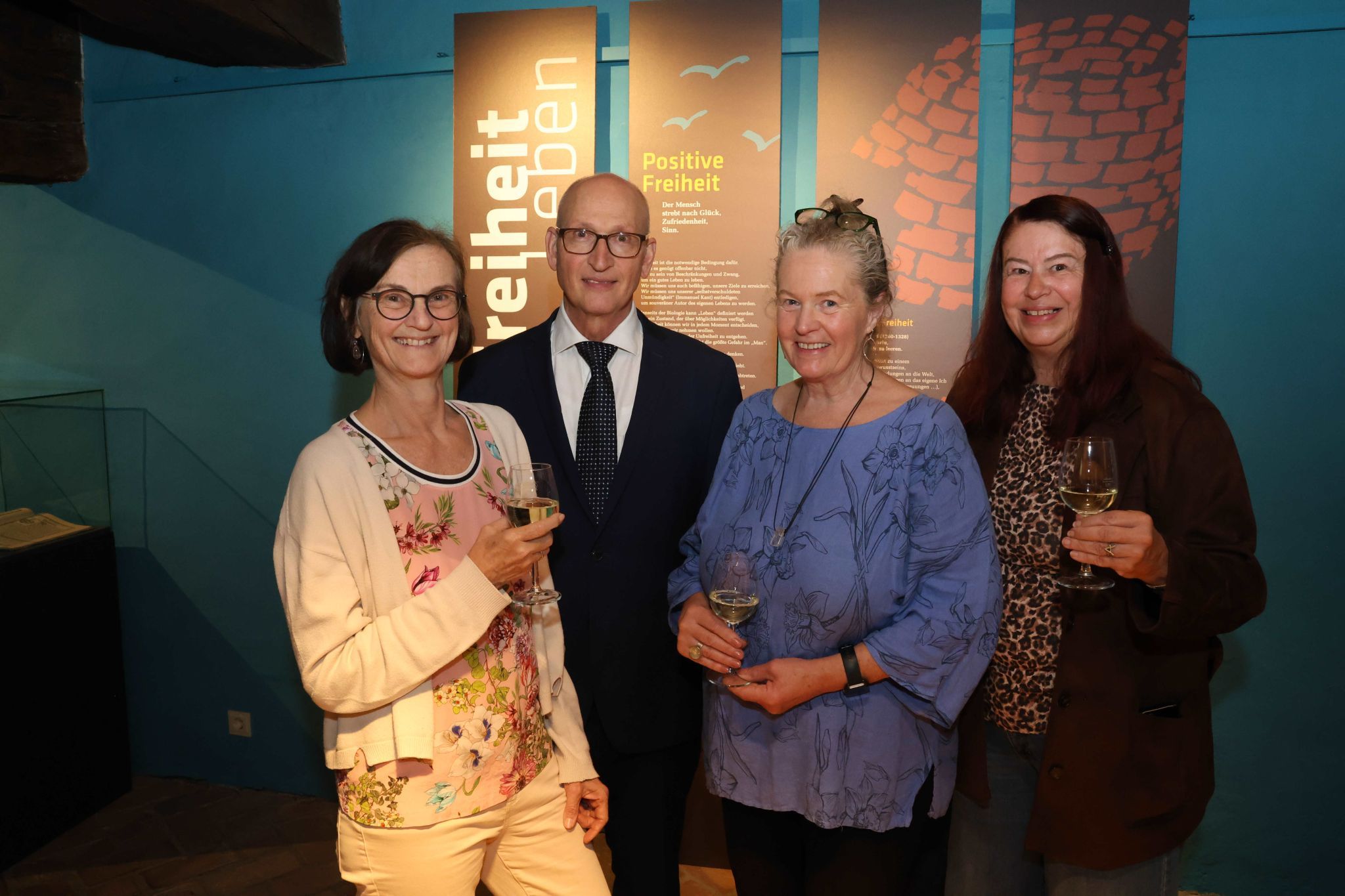 Michaela Doppelbauer, Thomas Wanner, Barbara Felder und Anita Kummer vom Kassa-Team.