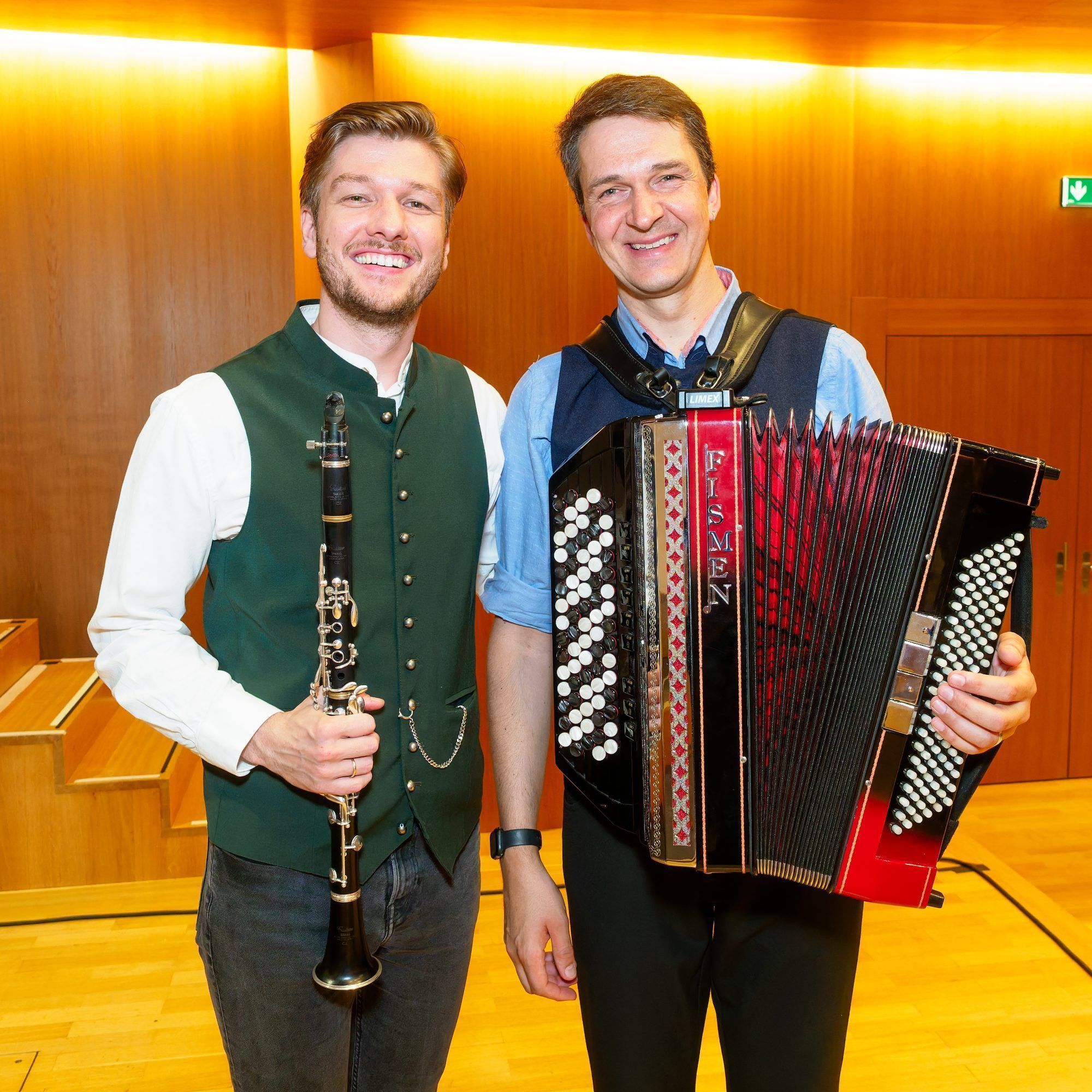 Filip Bartenbach und Clemens Tschallener