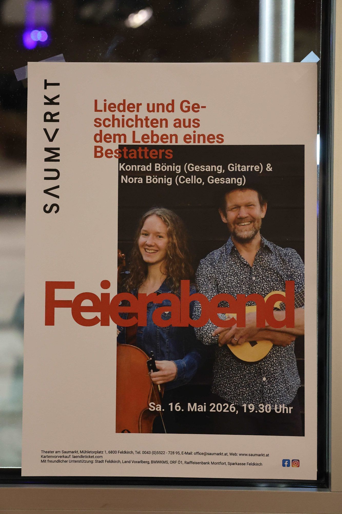 Das Plakat zum Erfolgsprogramm.