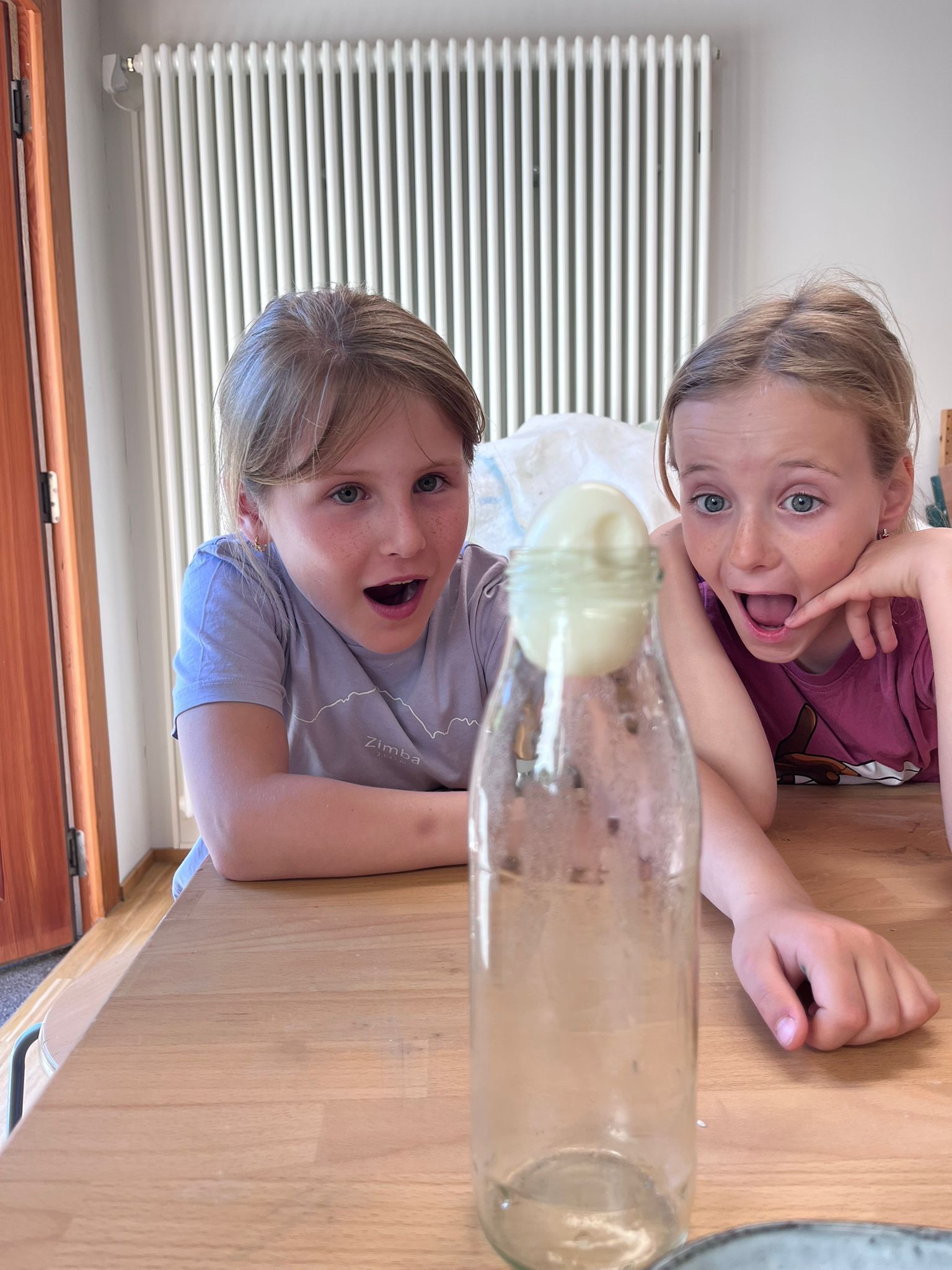 Zahlreiche Experimente sorgten für Staunen bei den Kids