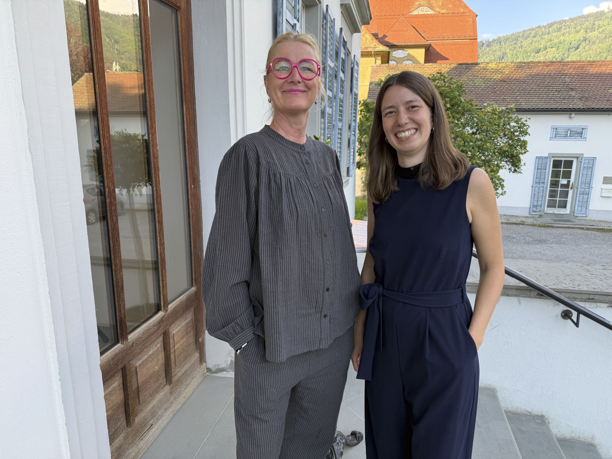 Irma Gerstenmayer und Präs. Sarah Kirsch begrüßten die Gäste