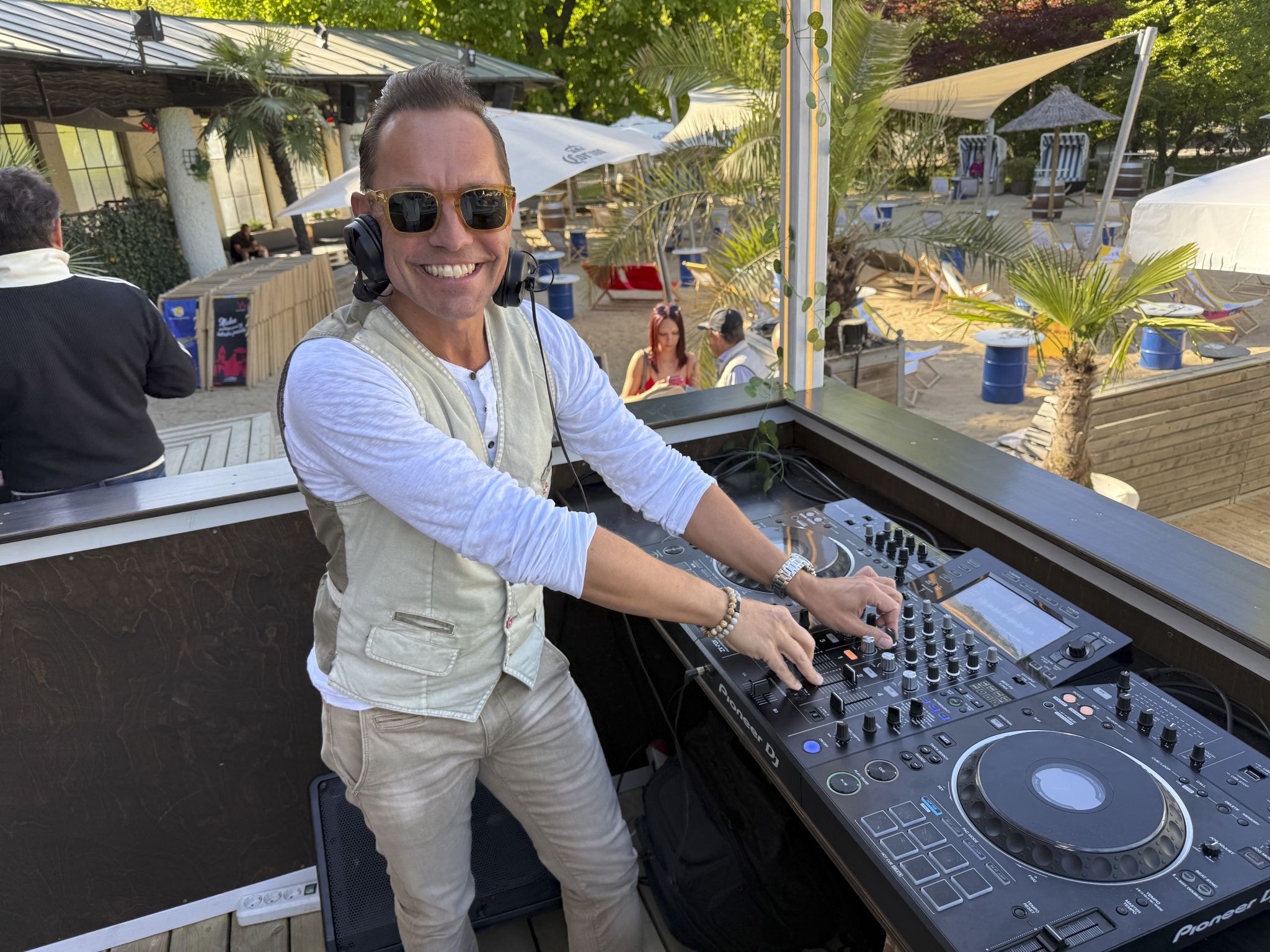 DJ F.A.B. alias Fabian Egelhofer sorgte für den richtigen Beat