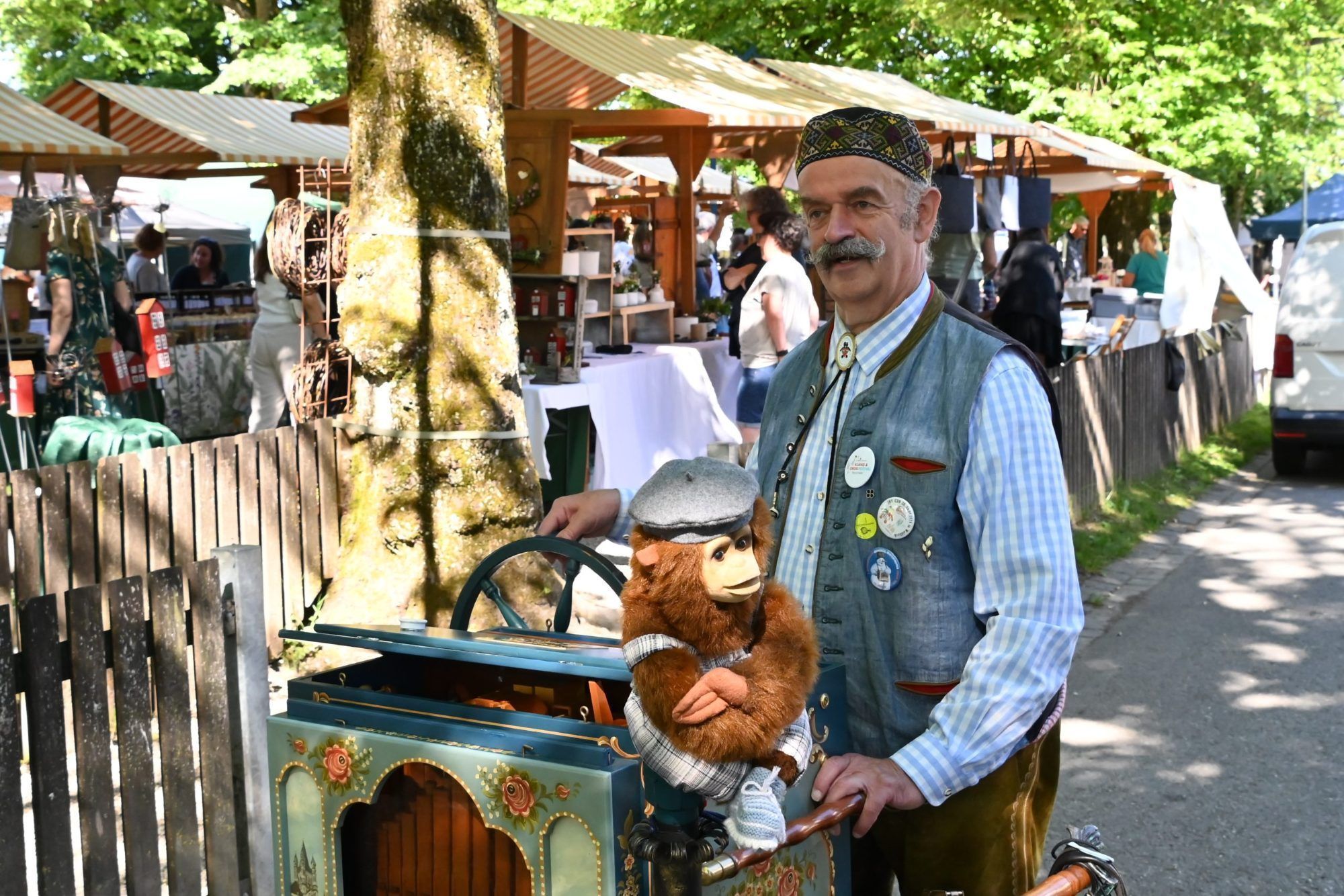 Blühende Vielfalt beim Gartenmarkt