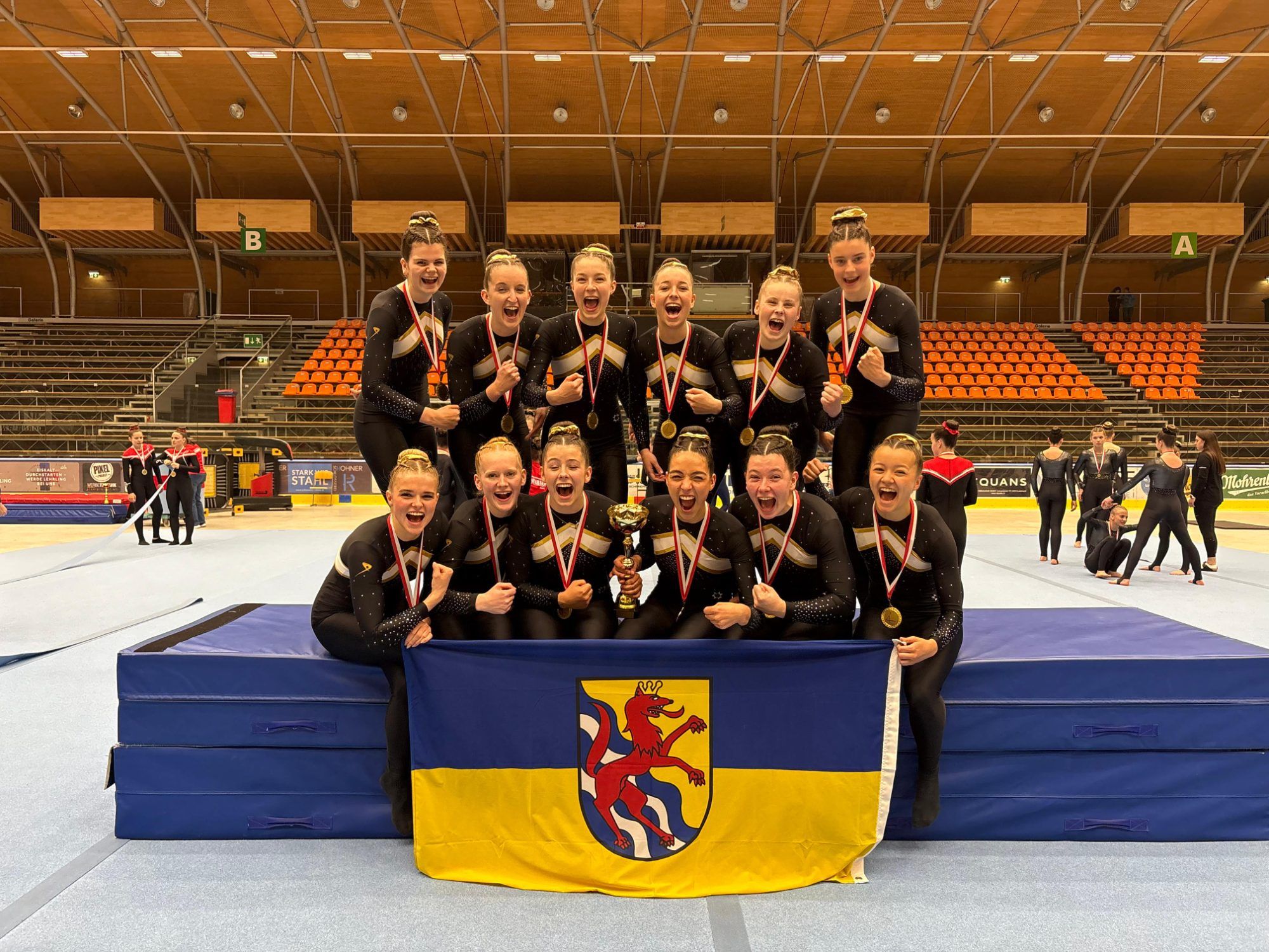 Das Senior-Women-Team der TSW holte sich den Sieg in der höchsten Klasse. (Foto: TSW)