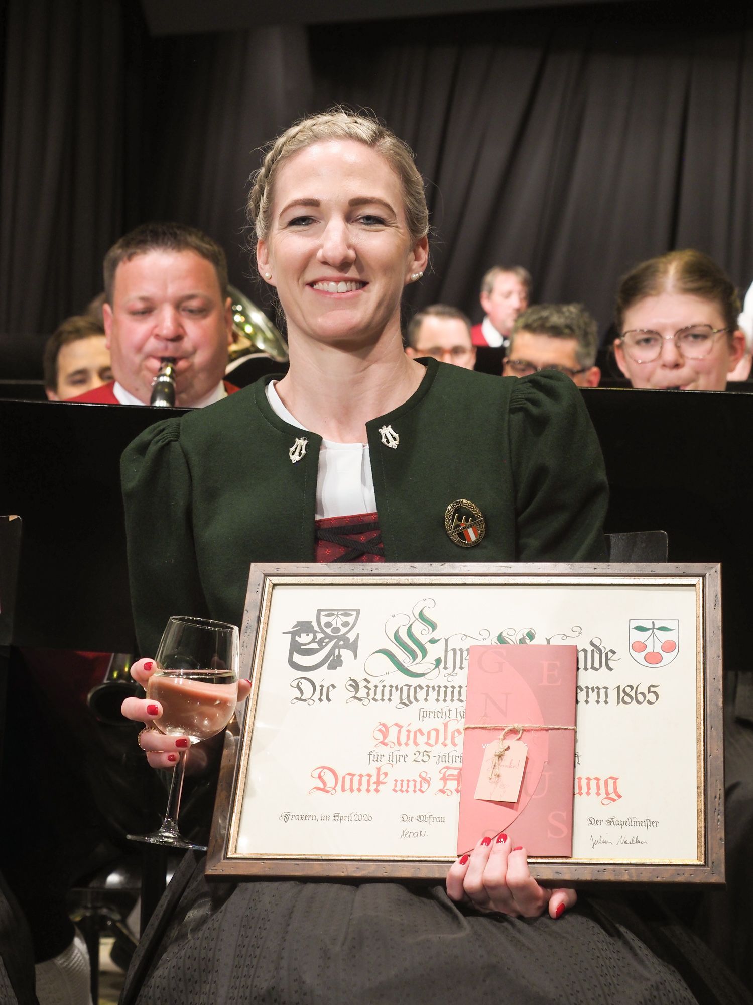 Nicole Dobler, 25 Jahre aktives Mitglied
