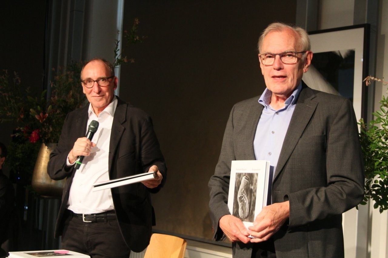 Johannes Rauch mit Hans Kohler.