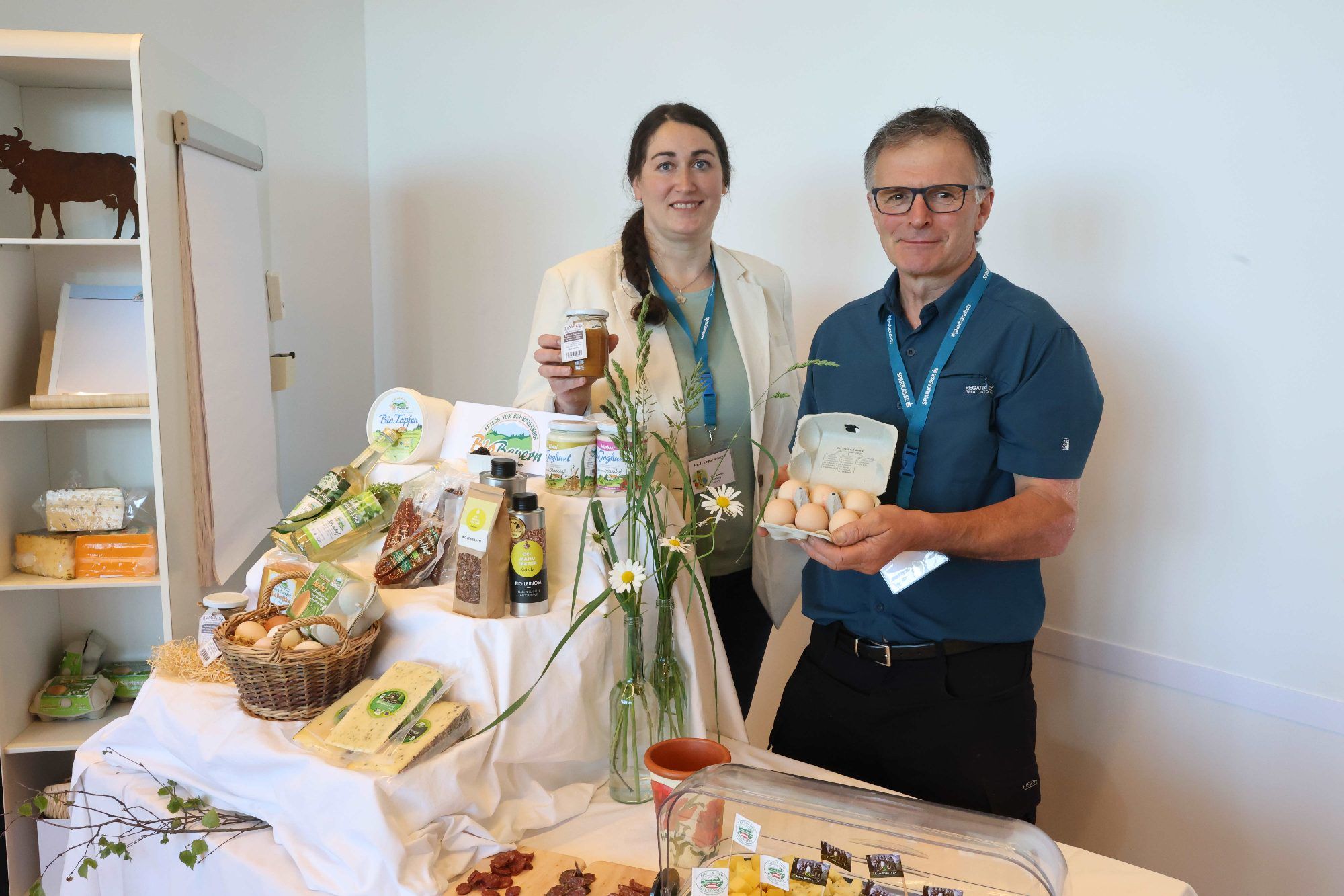 GF Alexandra Iselor und Obmann sowie Produzent Dietmar Baldauf von