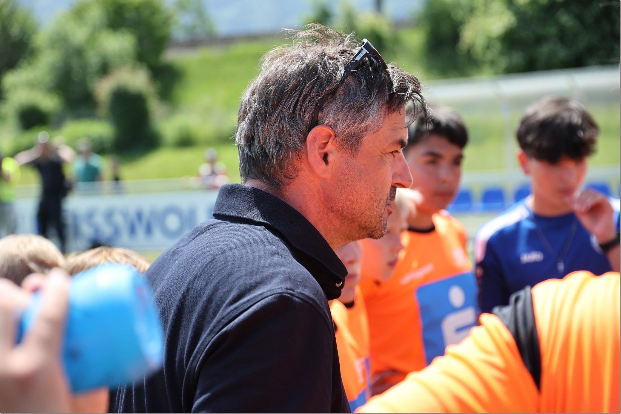 Trainer Markus Lins war enttäuscht. 