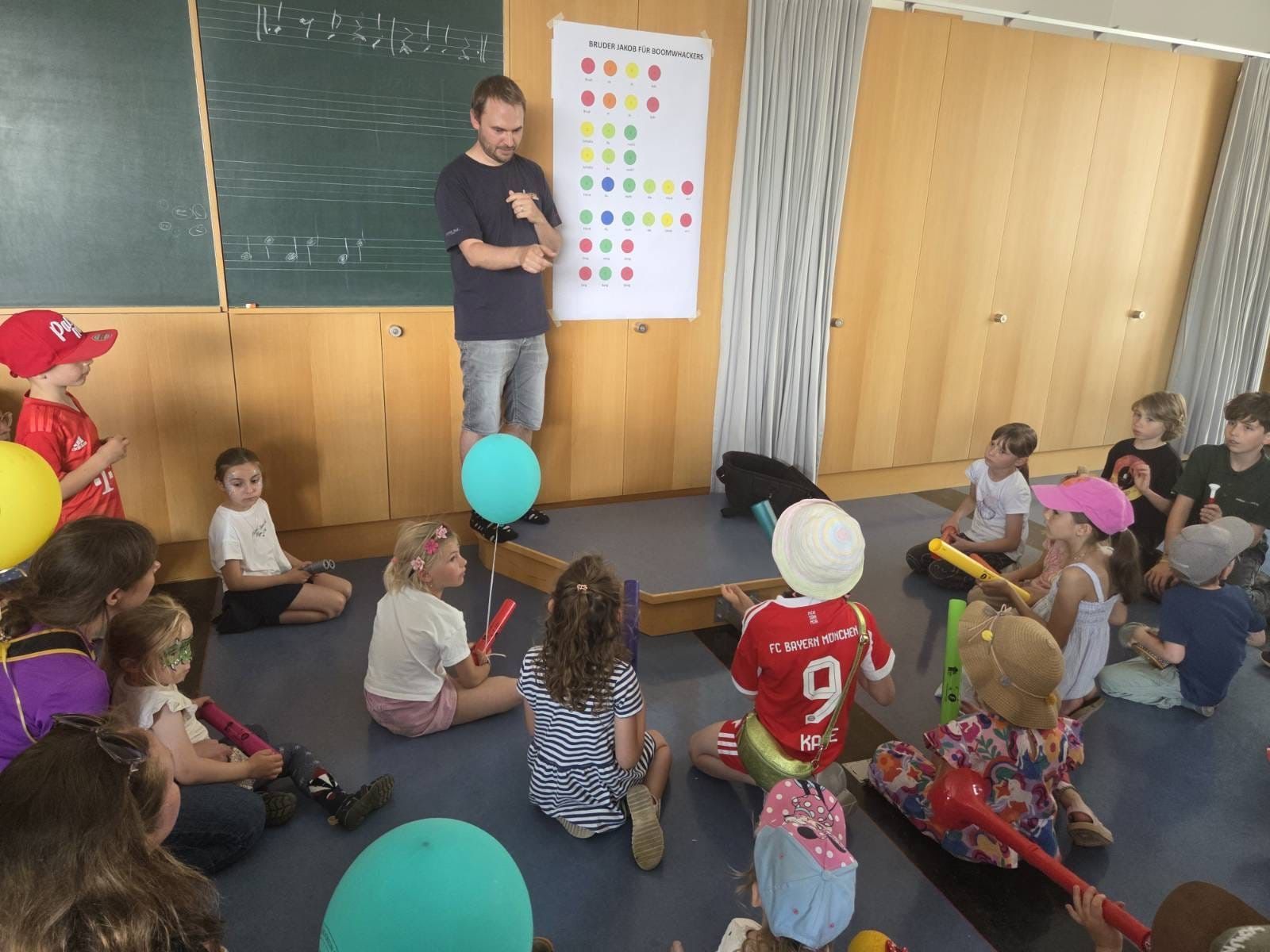 Mitmach-Aktionen beim Familien-Tag in Sulz. 
