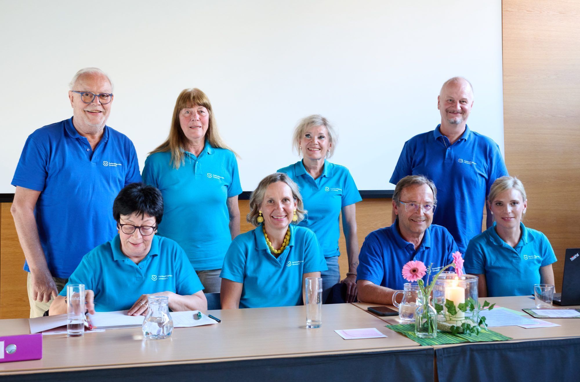 Das Vorstandsteam des KPV ist für die Patienten das ganze Jahr über im Einsatz. (Foto: KPV)