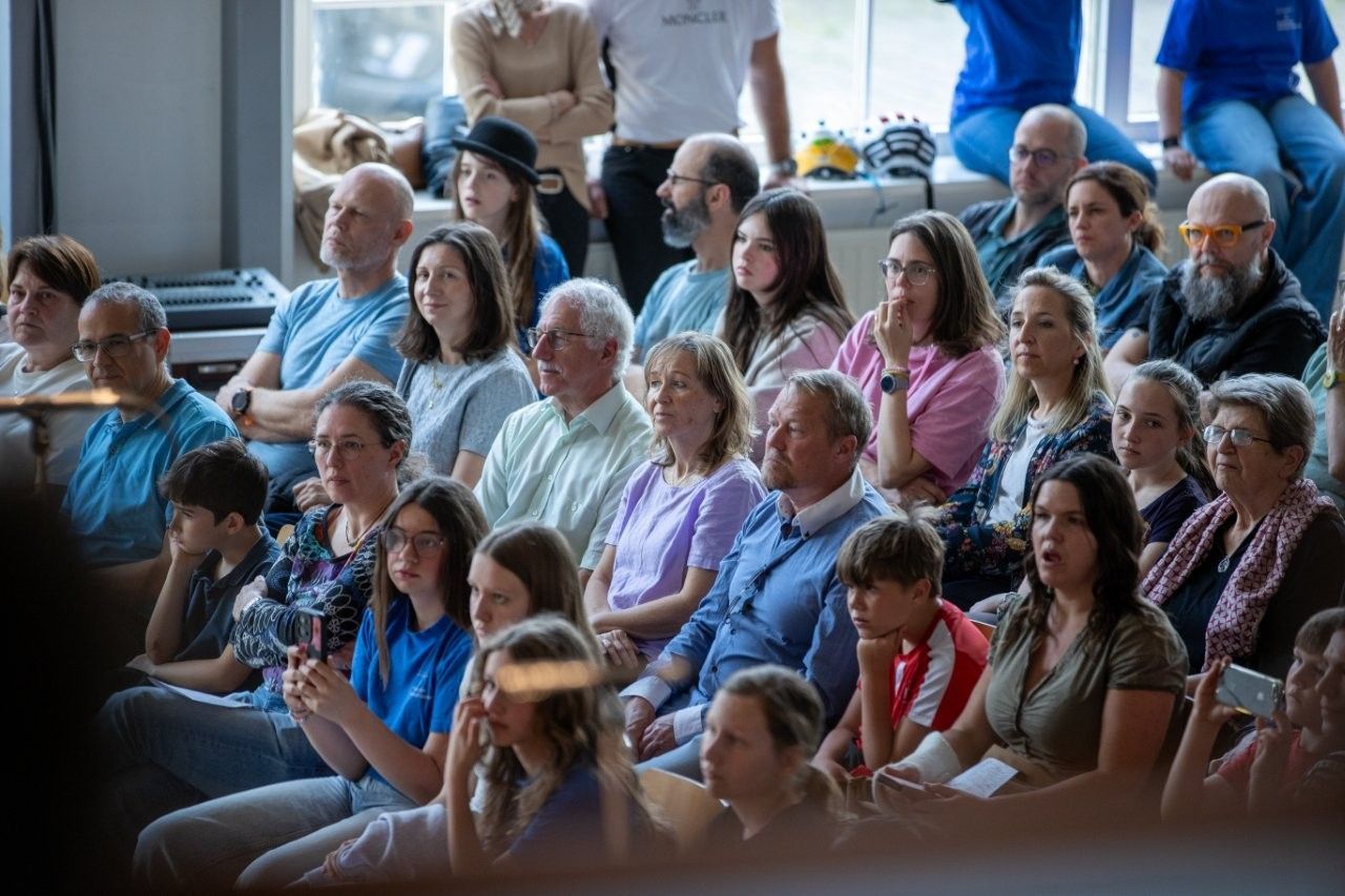 Volles Haus im Vereinshaus.