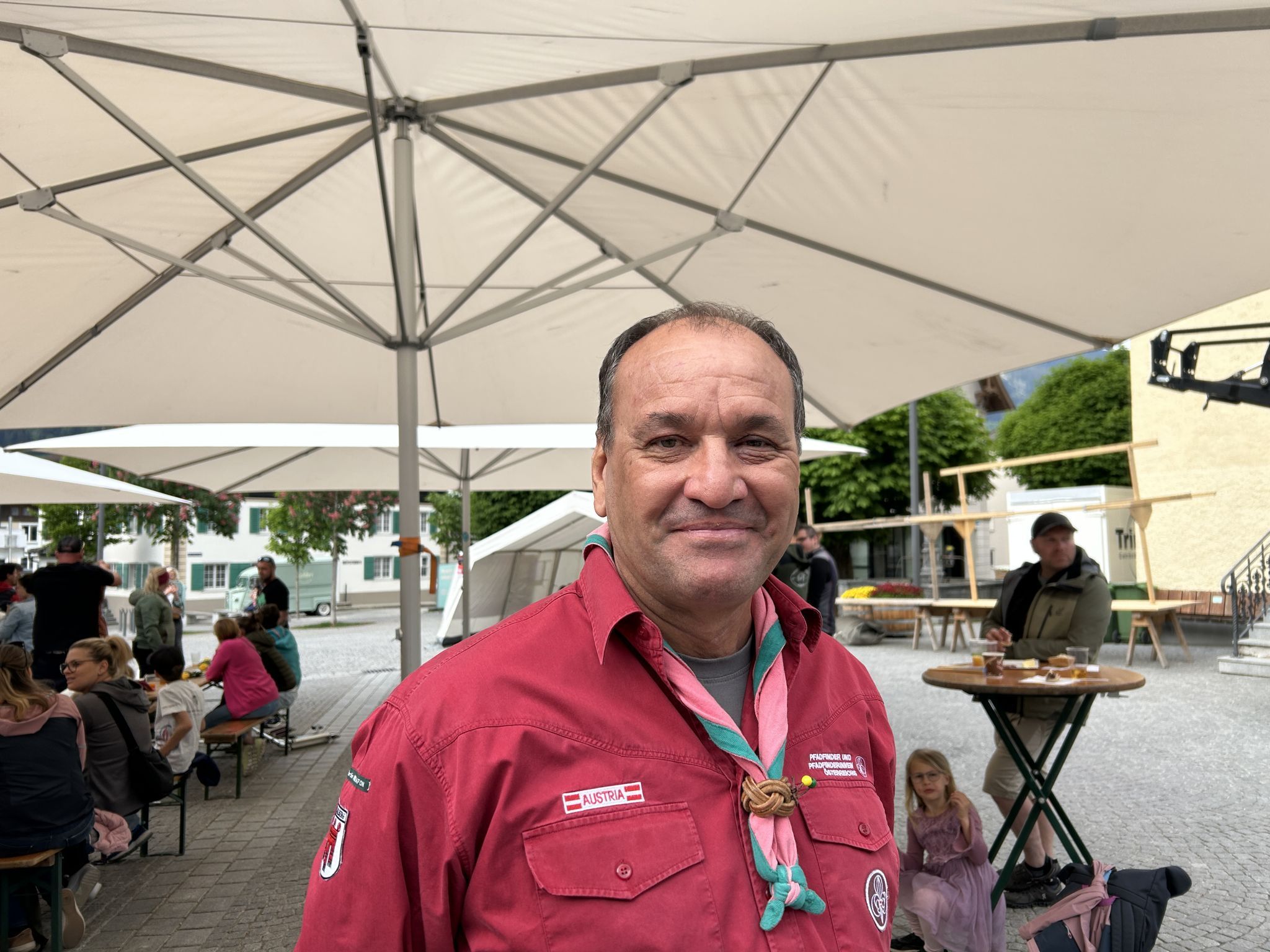Rudi Czegka ist der langjährige Obmann der Pfadi Montafon