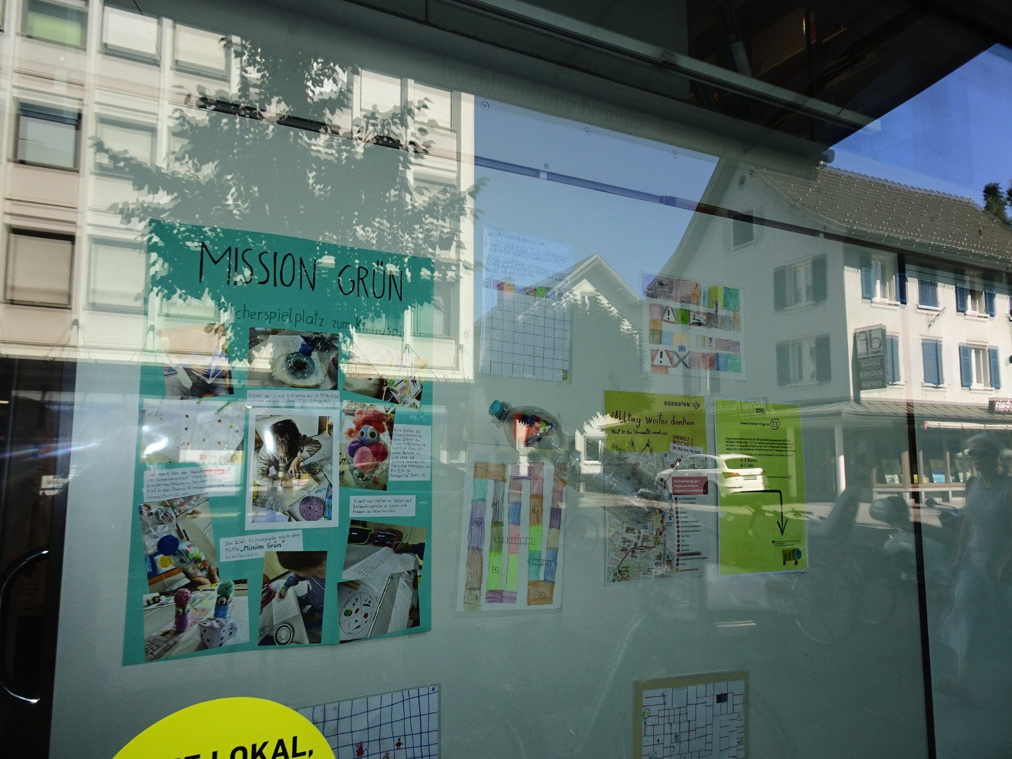 Die Ideen der Dornbirner Kinder fanden durch die Ausstellung ihren Weg in die Öffentlichkeit.