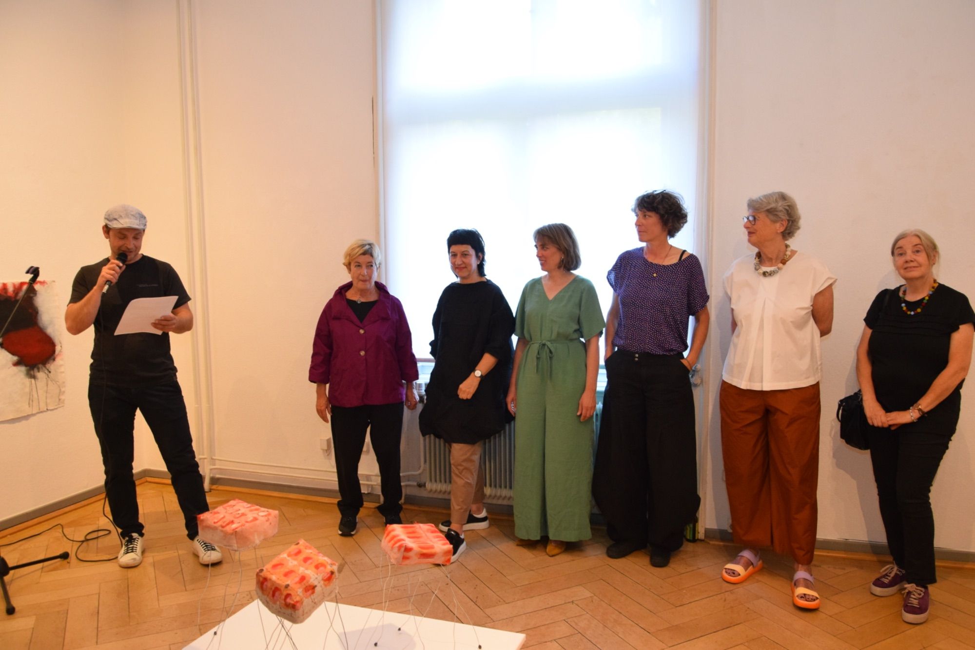 Eugen Folterer, Renate Wittwer, Birgit Konzett, Dorothea Rosenstock, Anna Rubin, Heidi Comploj und May-Britt Nybe