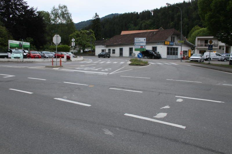 Hier wird ein neuer Kreisverkehr entstehen. 