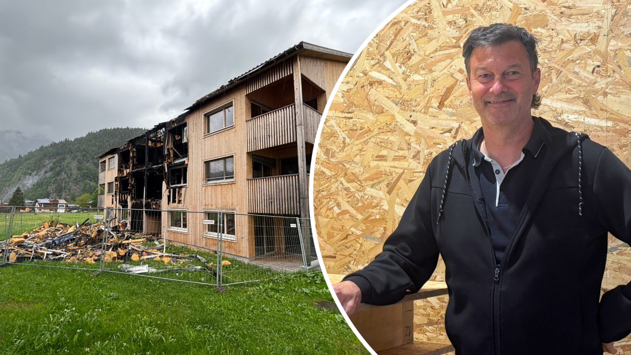 Nach Brandstiftung in Au: "Die sind in Hosen und Jacken rausgegangen – der Rest ist verbrannt"