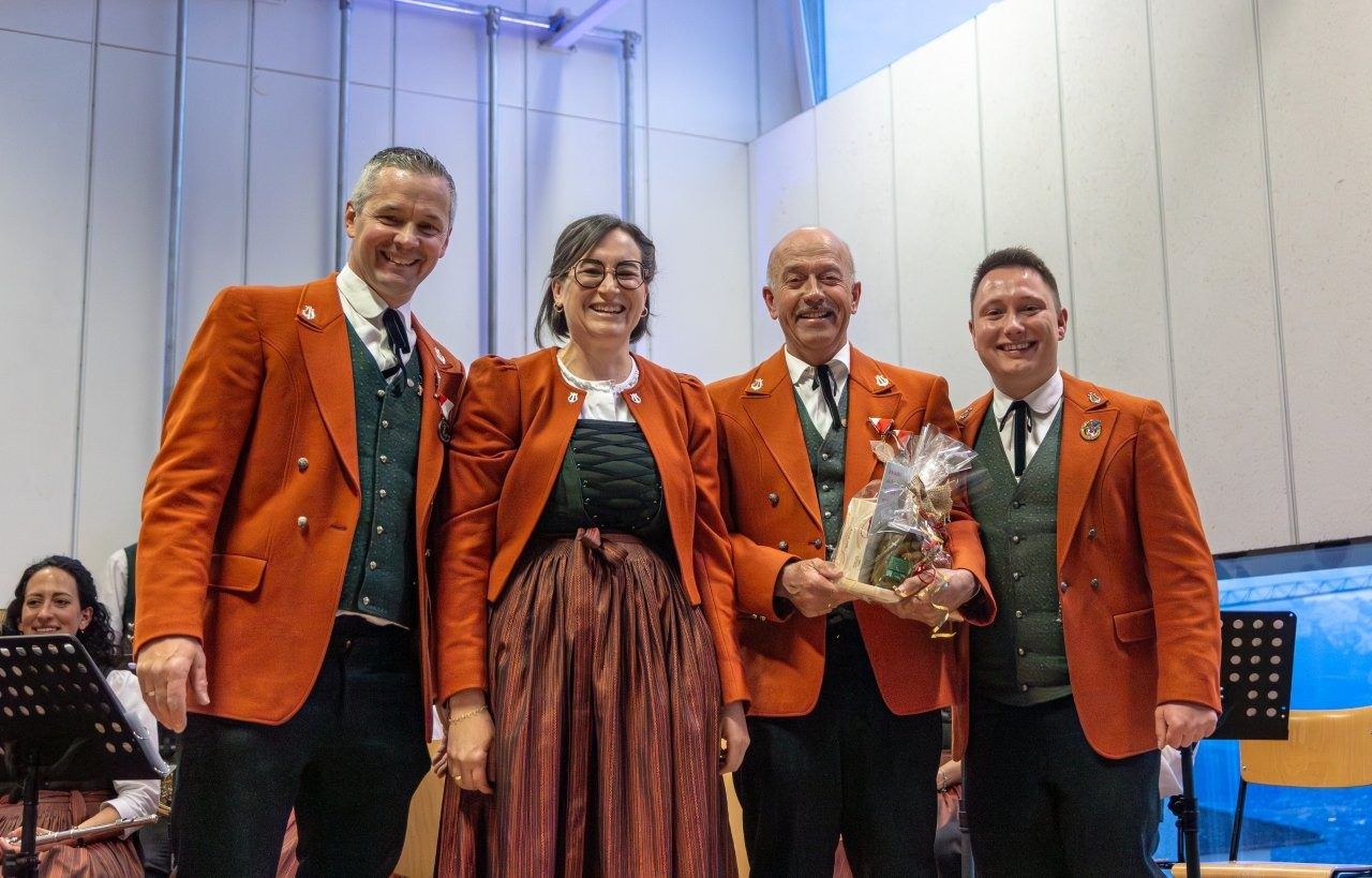Marko Lampert, Stefanie Marte, Hermann Marte und Stefan Längle.