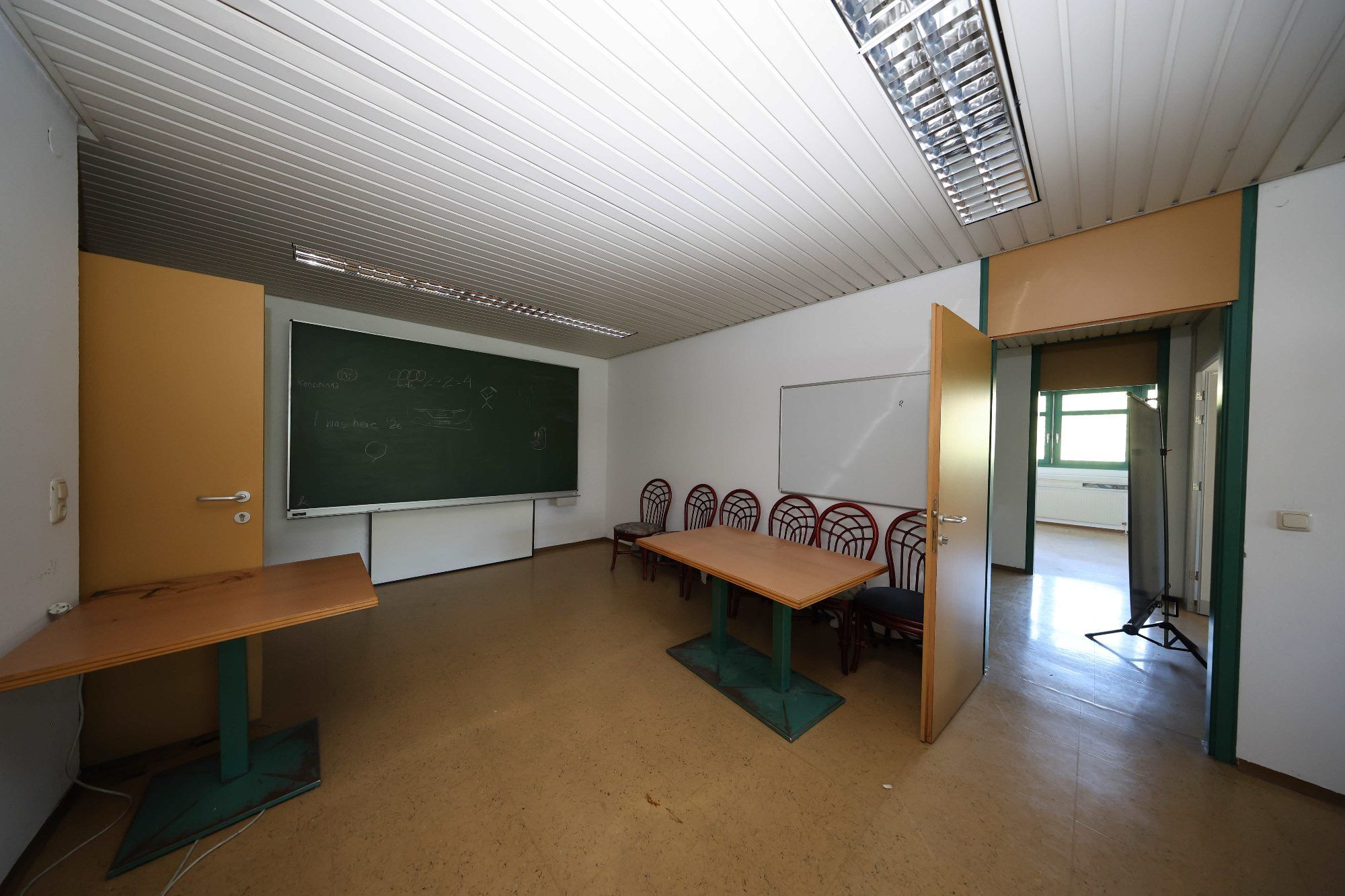 Auch ein Schulungsraum war zu sehen.