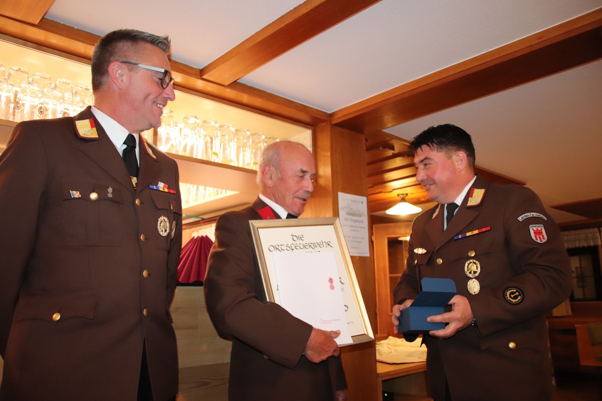 Florianifeier der Feuerwehr Bildstein. (Bildergalerie)