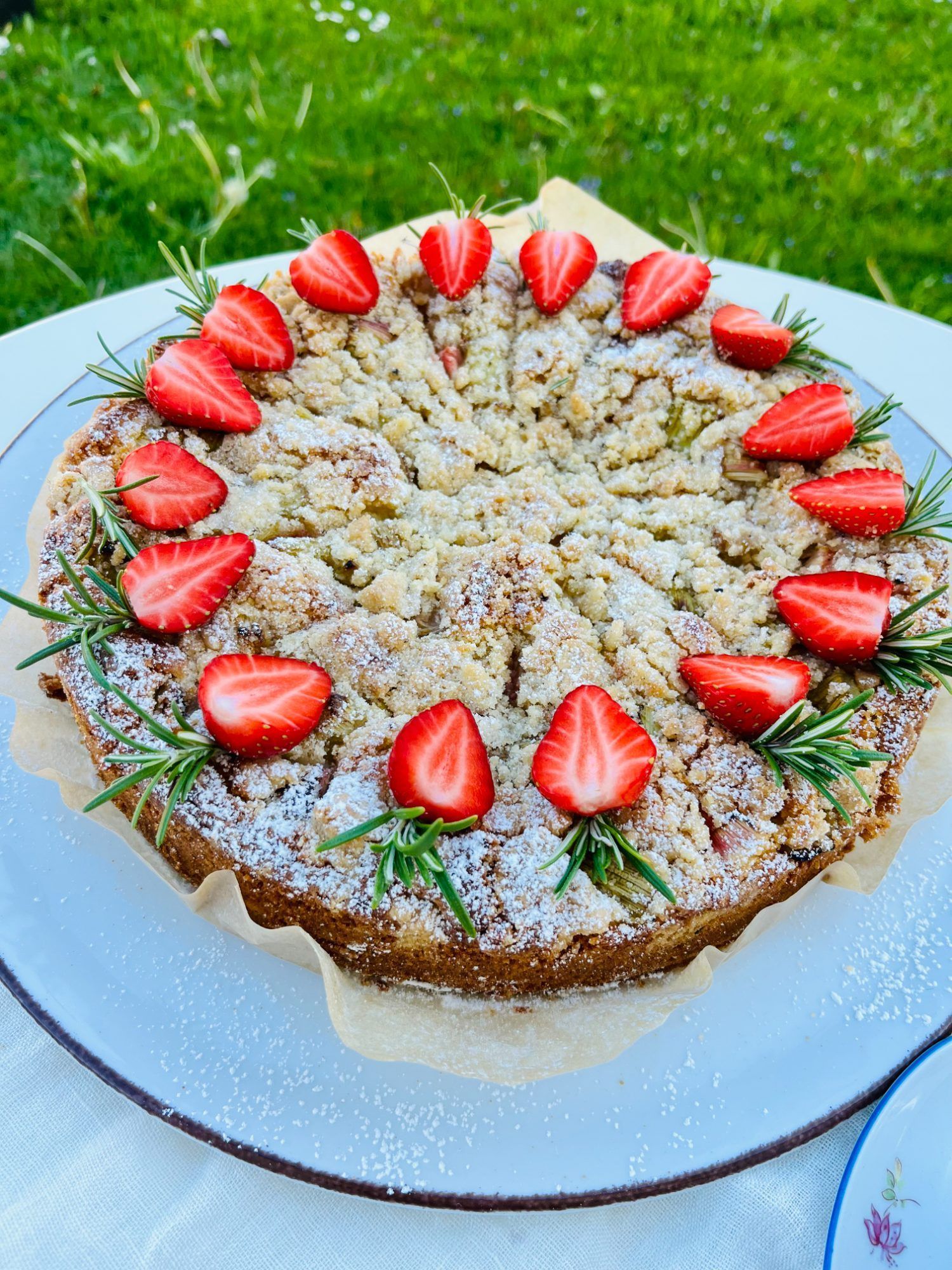 Rhabarber-Streusel-Kuchen