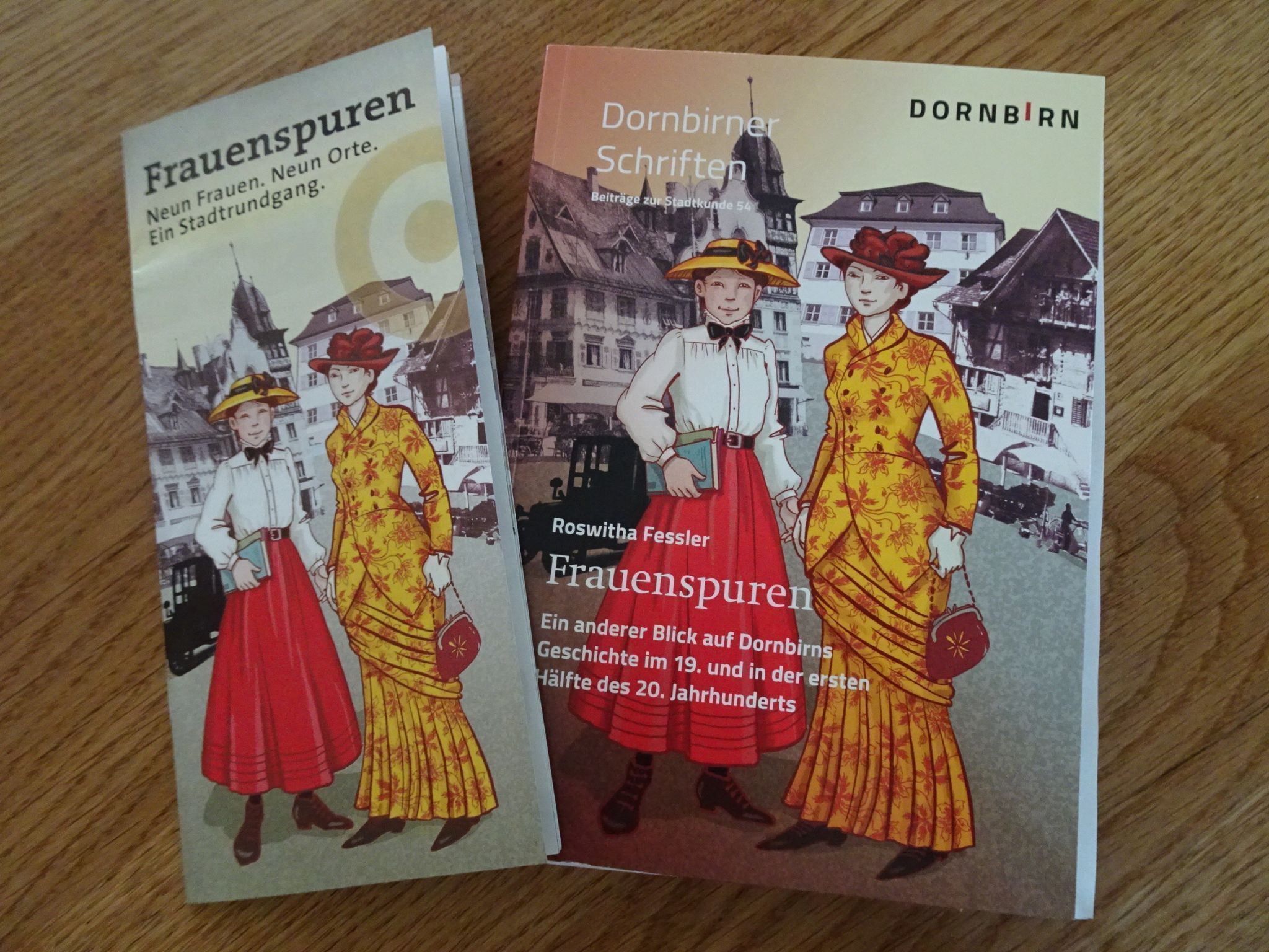 Das Projekt „Frauenspuren“ holt vergessene Lebensgeschichten in die Öffentlichkeit zurück und basiert auf Roswitha Fesslers Buch, das bereits im Rahmen der Dornbirner Schriften erschienen ist. 