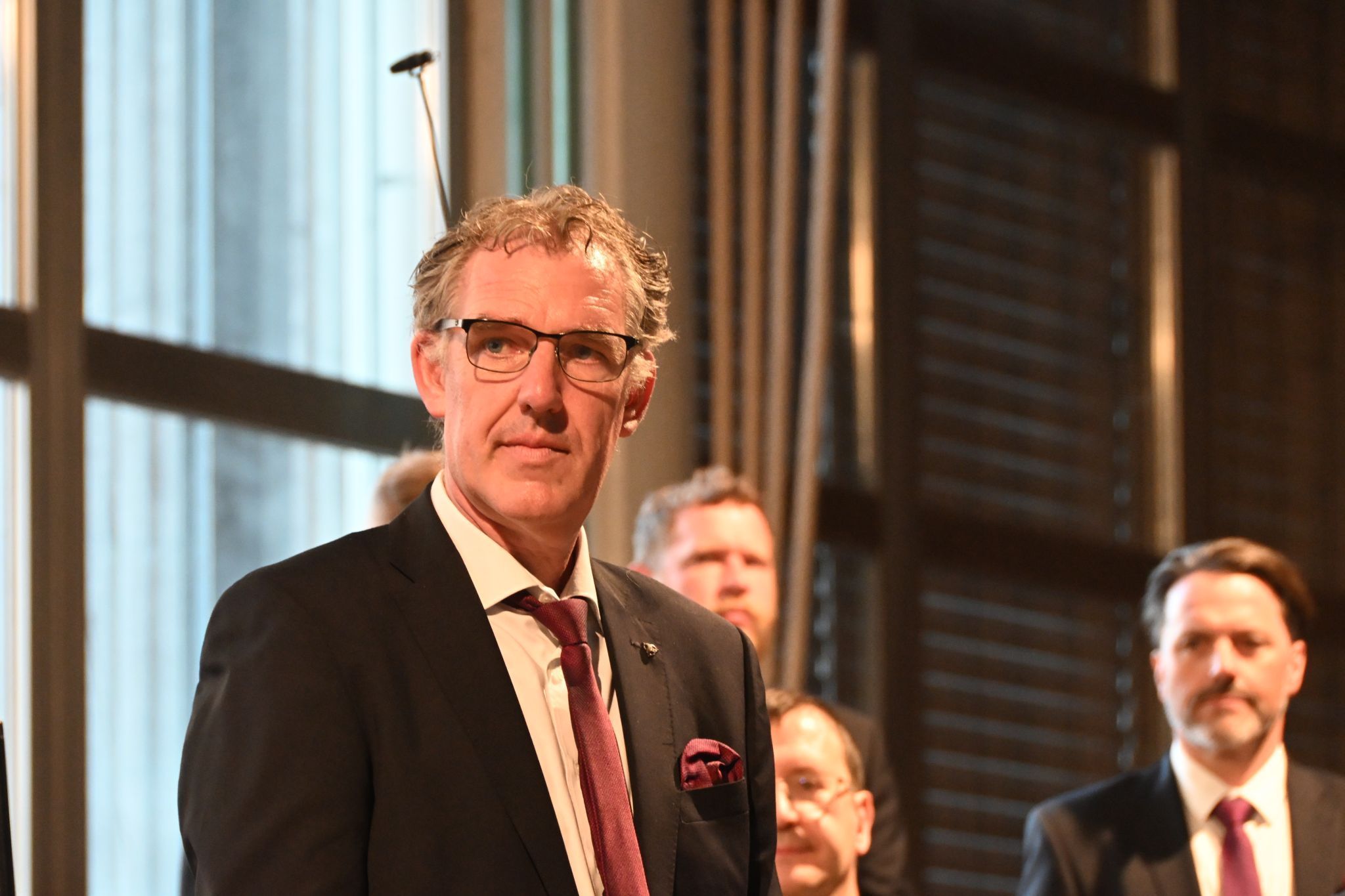 Paul Burtscher, langjähriger Chorleiter der Liedermänner