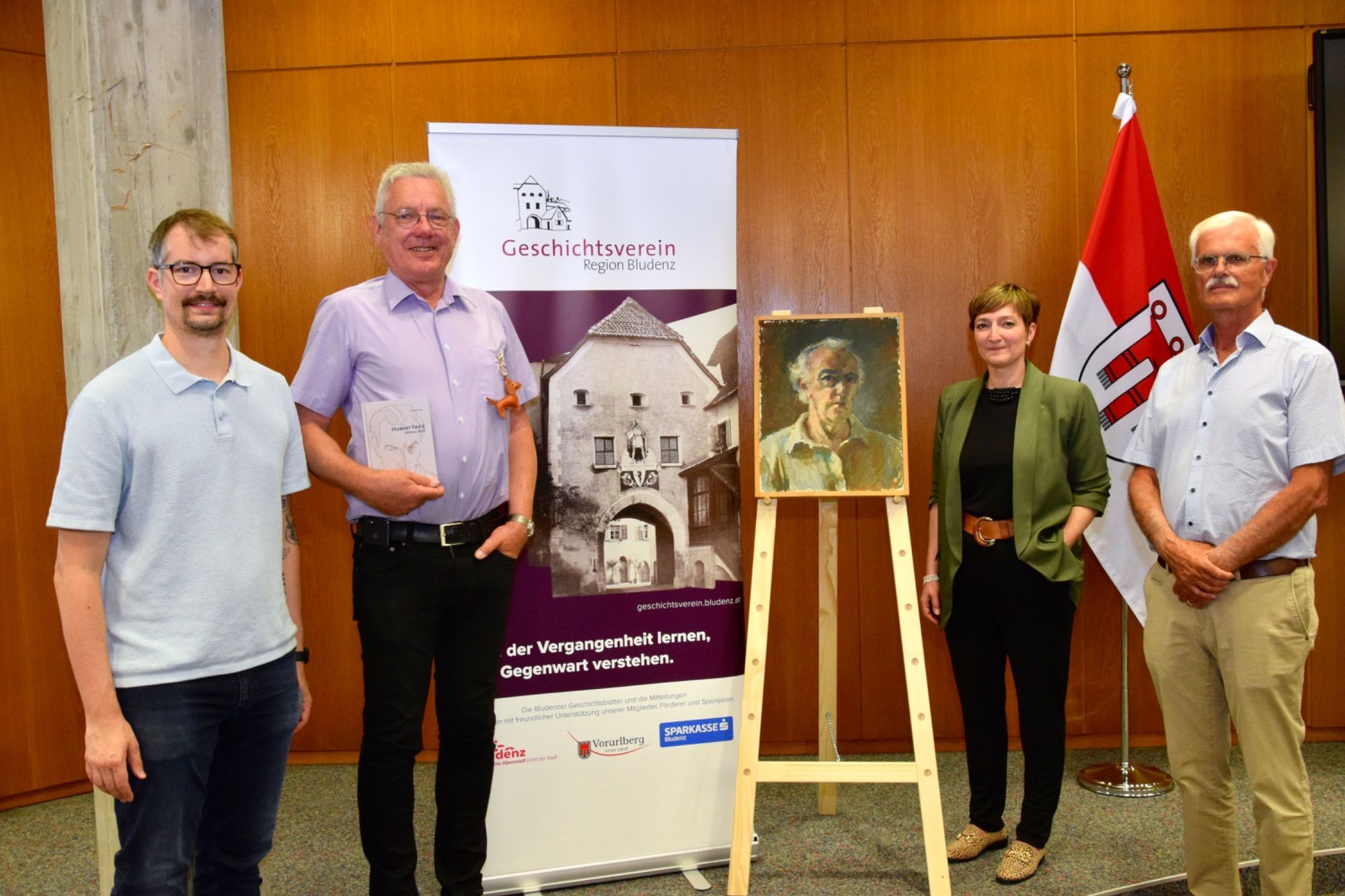 Stefan Stachniß, Dieter Petras, Simona Marinier und Manfred Tschaikner