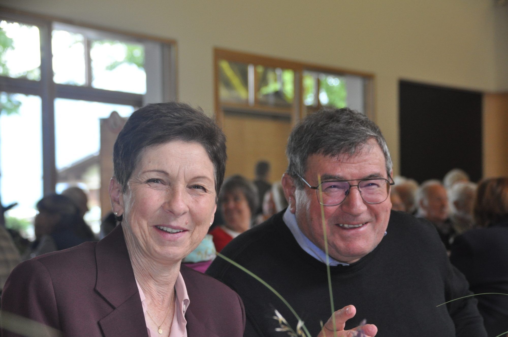 4.	Andrea Schwarzmann und BM Willi Müller