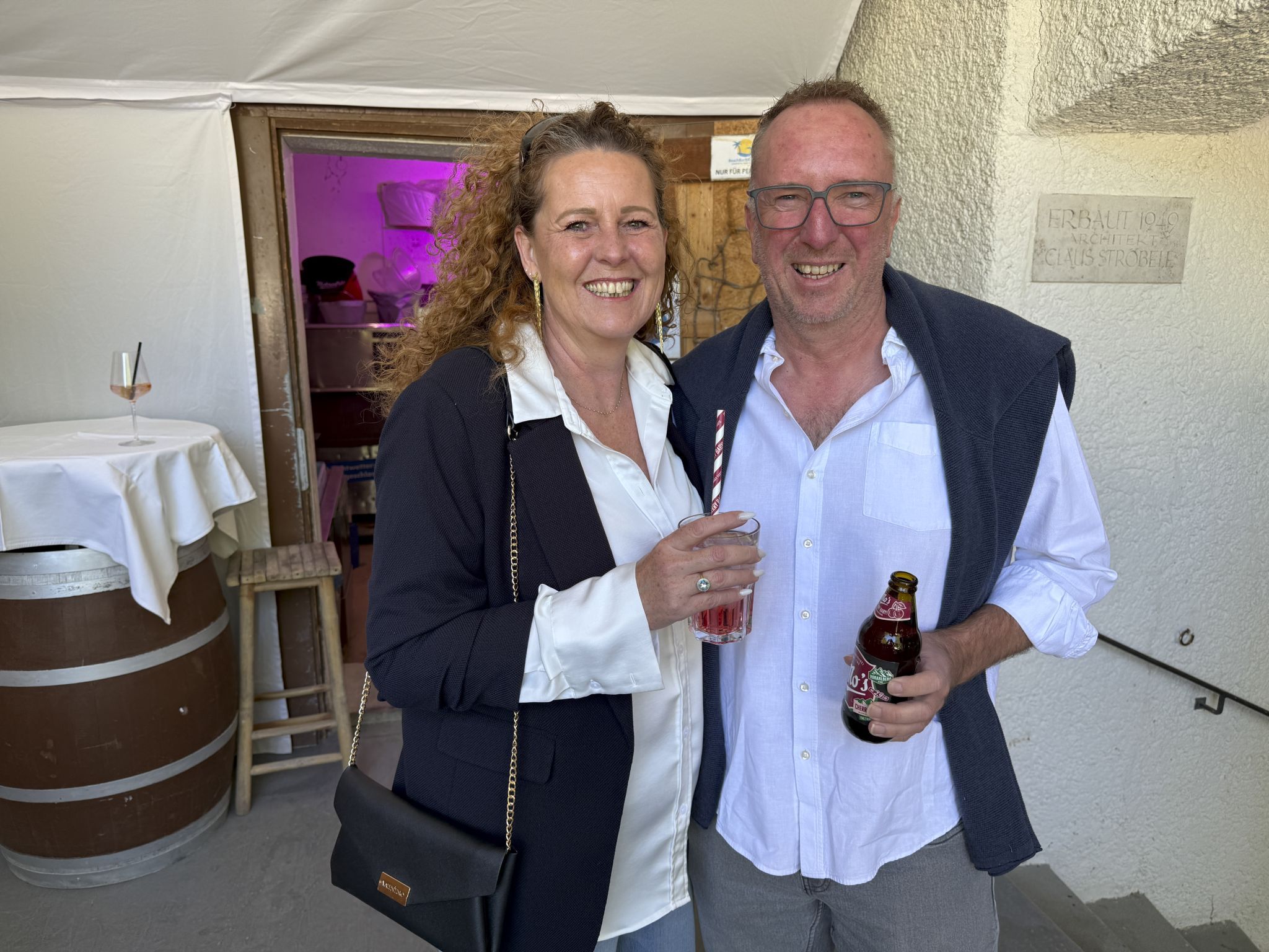 Caroline und Alexander Giesinger genoßen den Abend