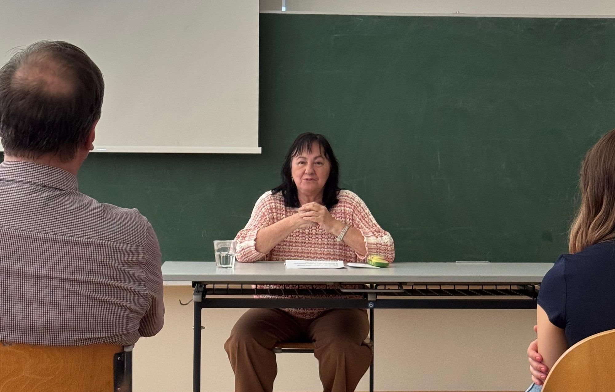 Olga Pircher erzählte vom Schickal ihres Vaters im Konzentrationslager(Foto GV)