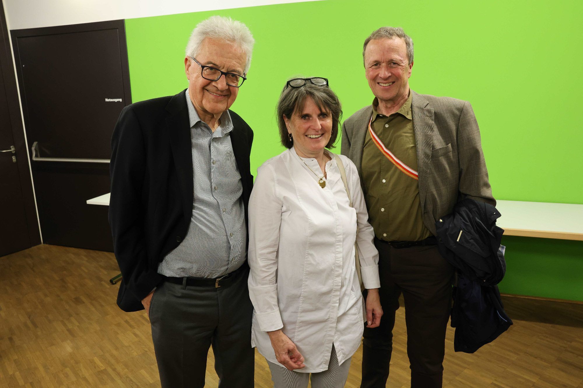 MedRat. Elmar Bechter, Brigitte Hutter und Wolfgang Oberhauser.