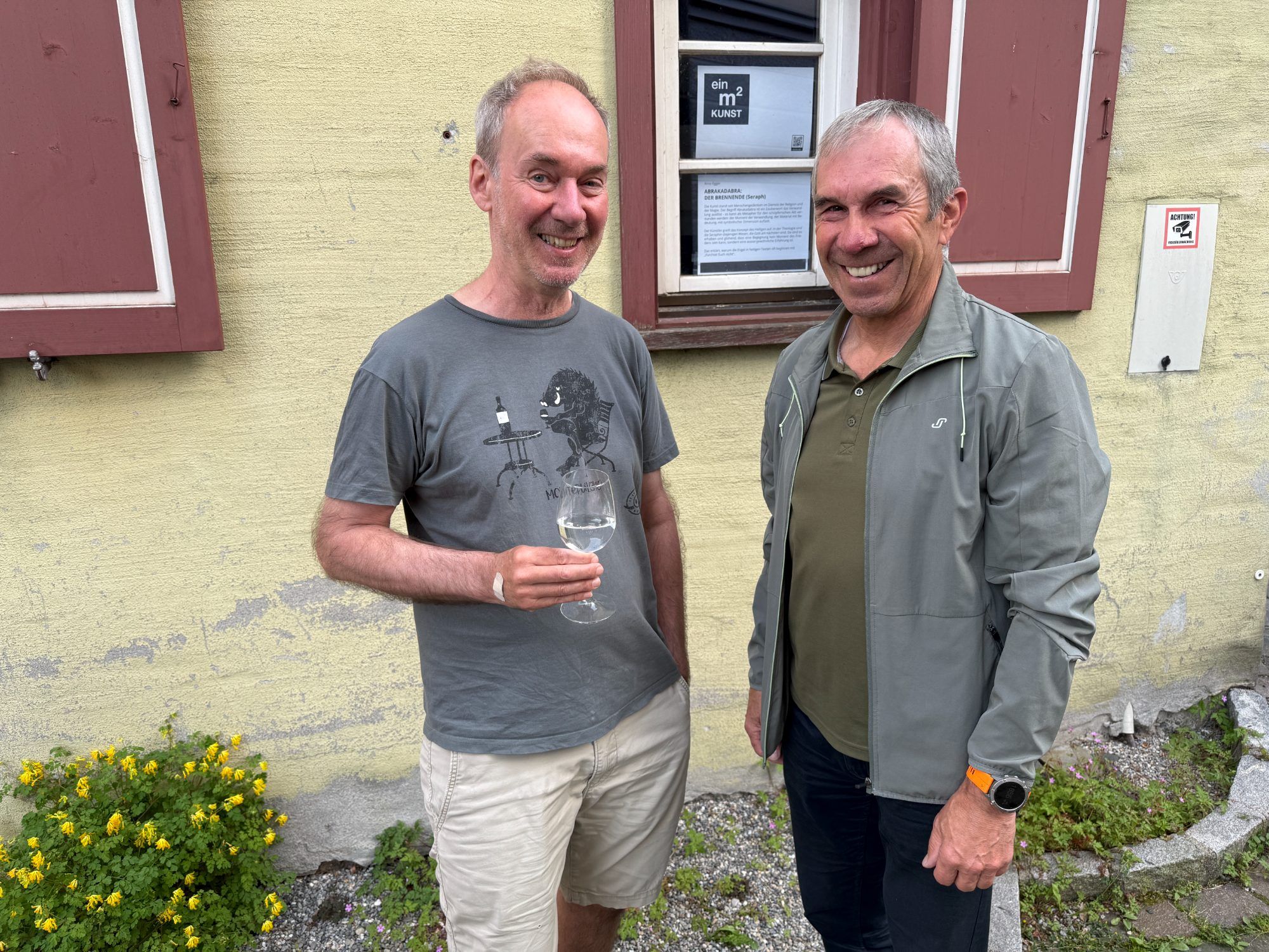 Weinexperte Stefan Birkel im Gespräch mit Erwin Nessler