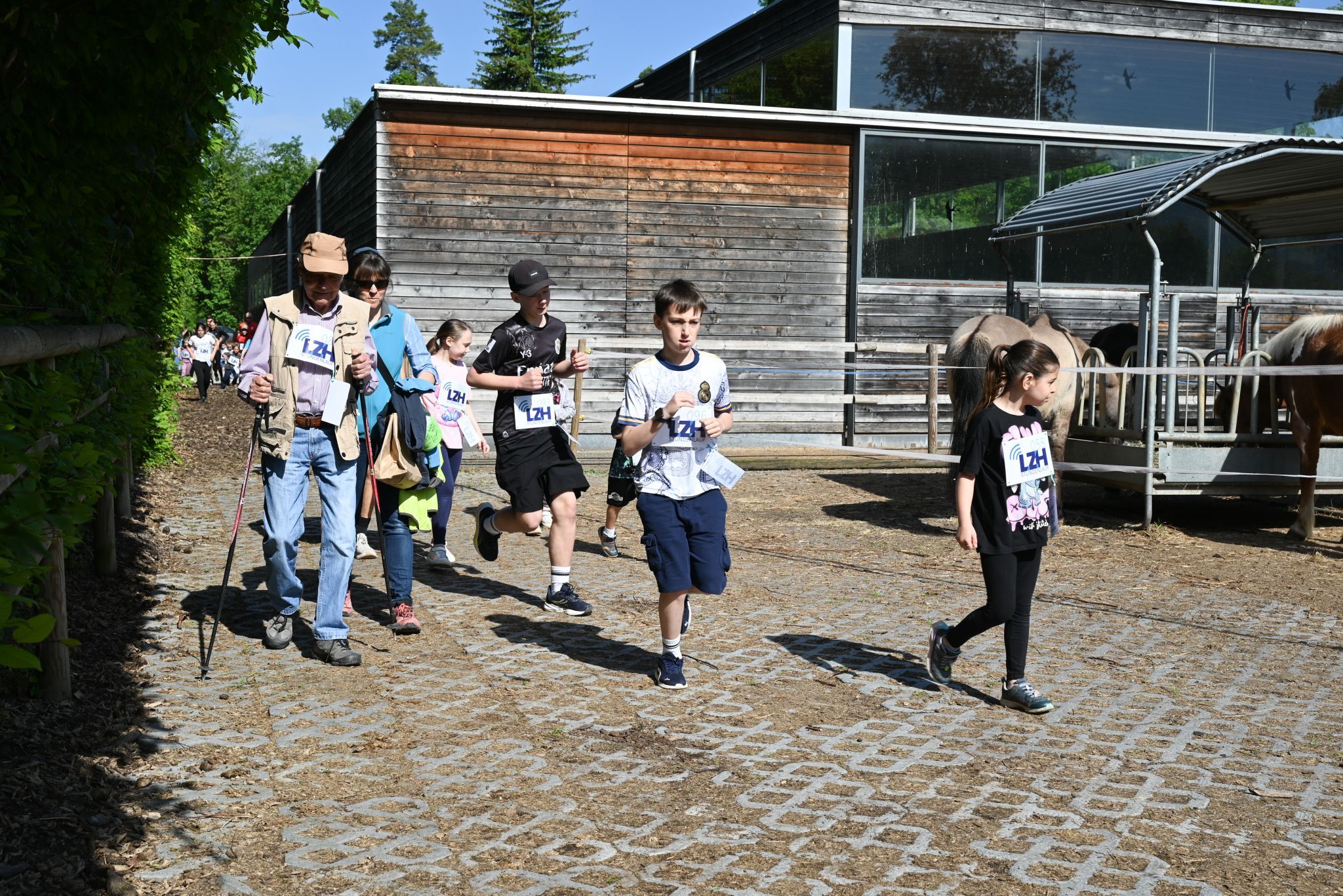 Jede Runde zählte beim LZH-Stundenlauf.