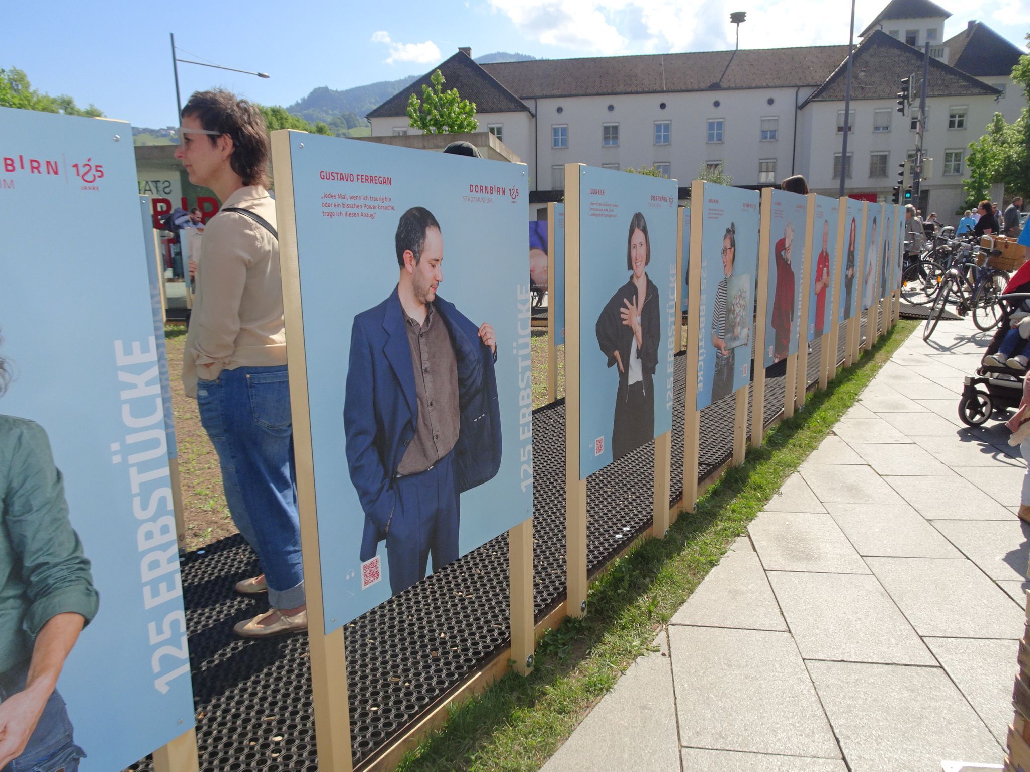 Die Ausstellung „125 Erbstücke“ entstand anlässlich des Jubiläums „125 Jahre Stadterhebung Dornbirn“.