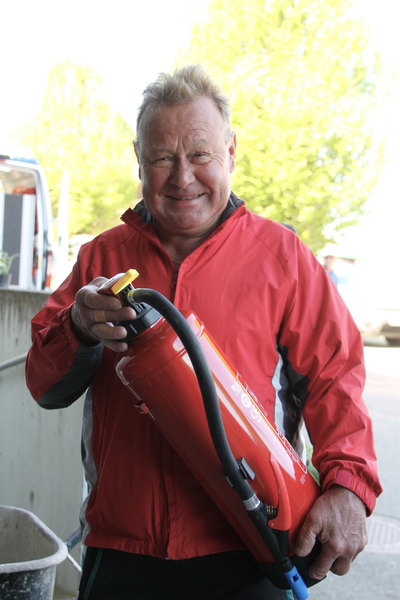 Andreas Gmeiner sorgte vor.