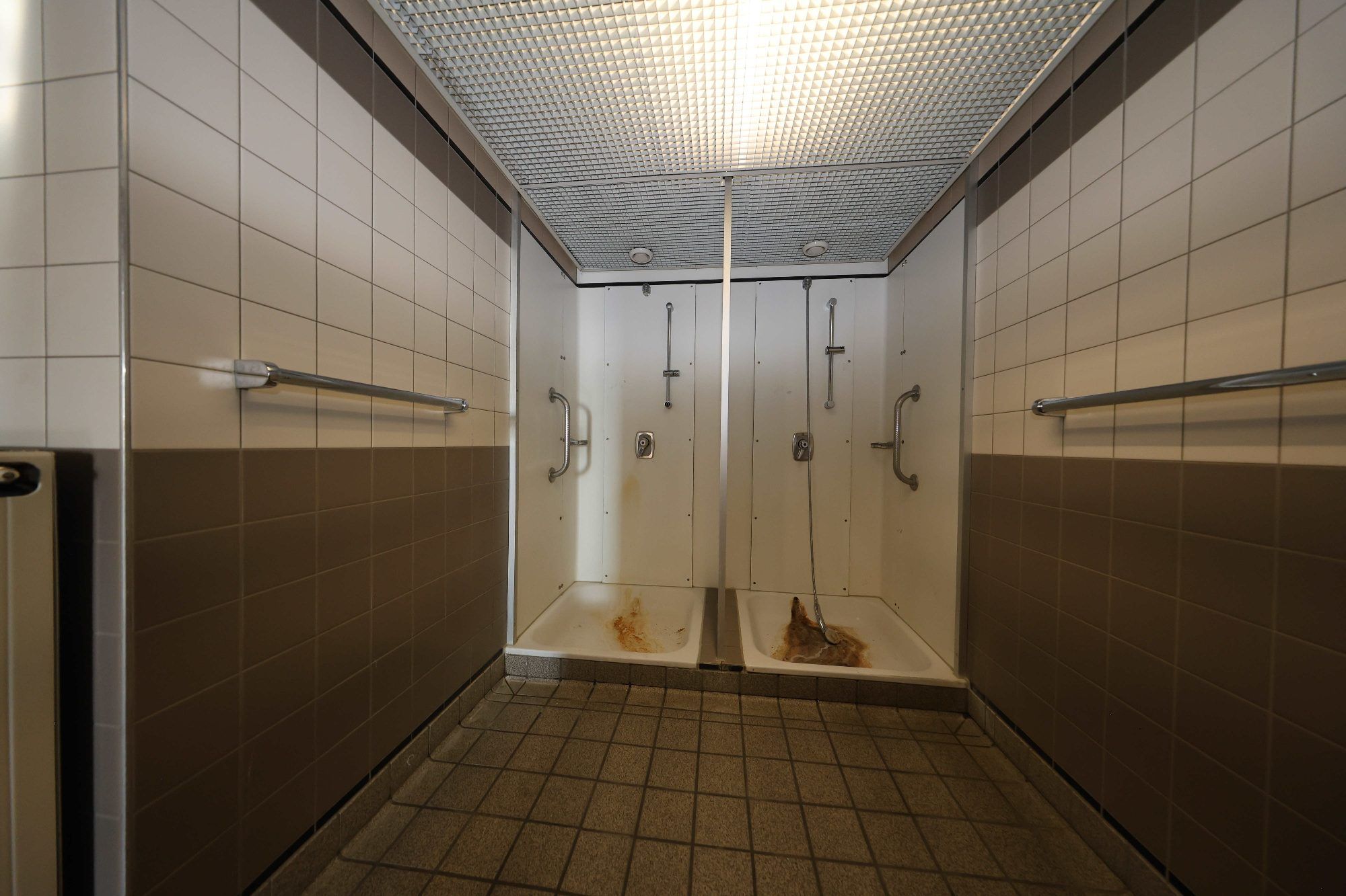 Auch Sanitärräume gehörten dazu.