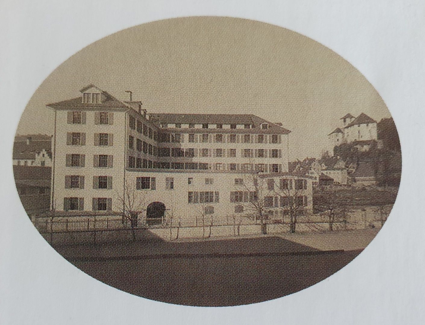 Spinnerei Feldkirch von Getzner Mutter & Cie. um 1880. Foto. Getzner Mutter & Cie