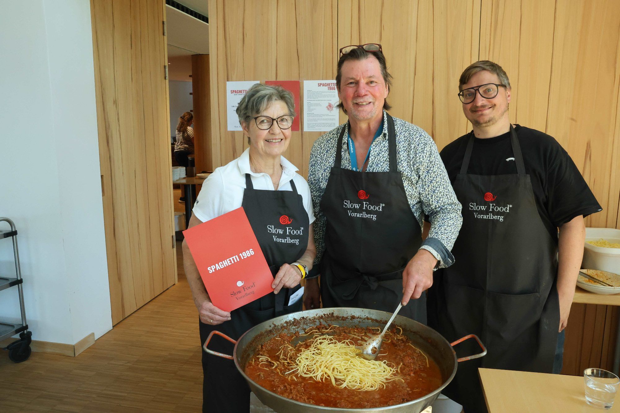Hedi Egele, Präsident Wolfgang Ponier und Markus Gitterle (