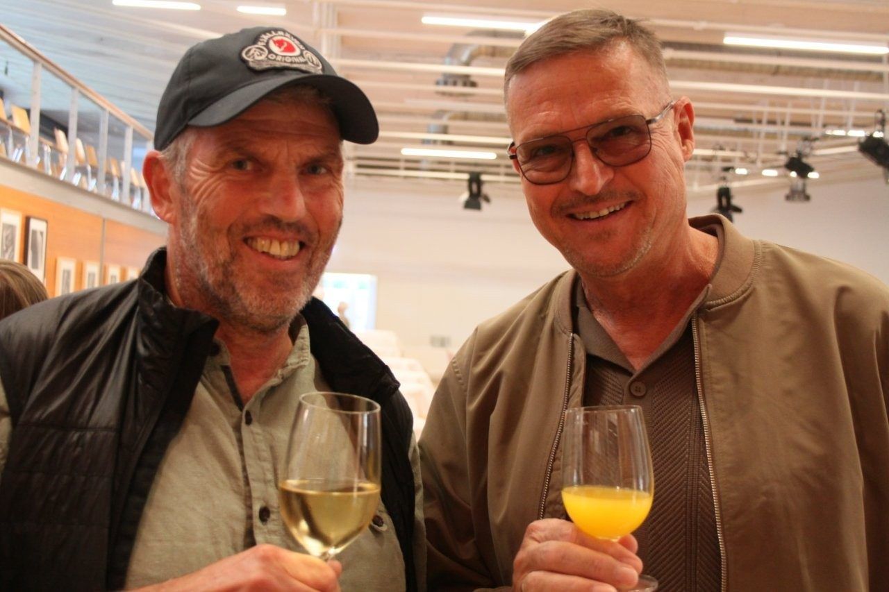 Alt-LR Christian Bernhard (r.) und Werner Siegle waren begeistert.