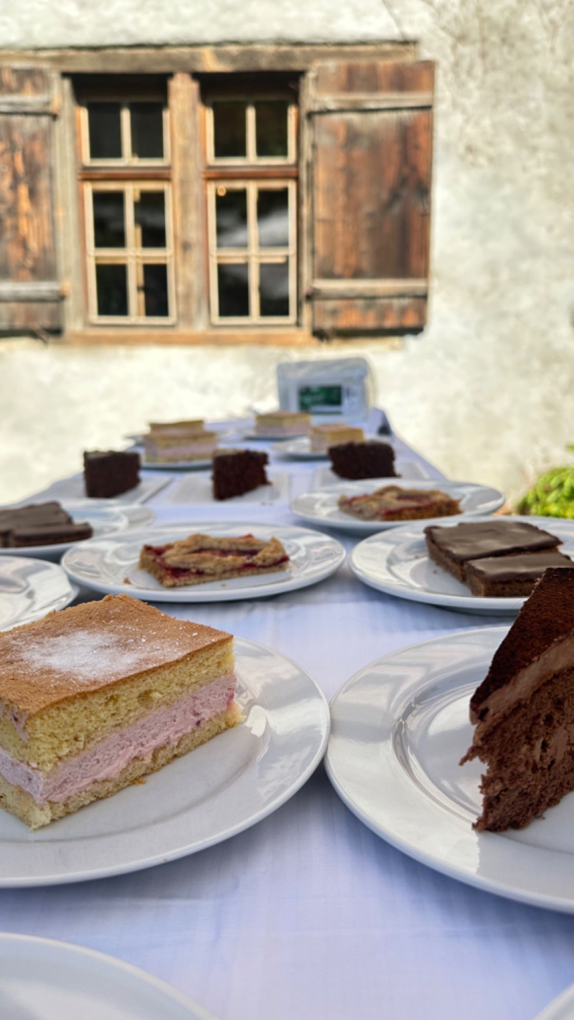 Kuchen für die Stärkung zwischendurch.