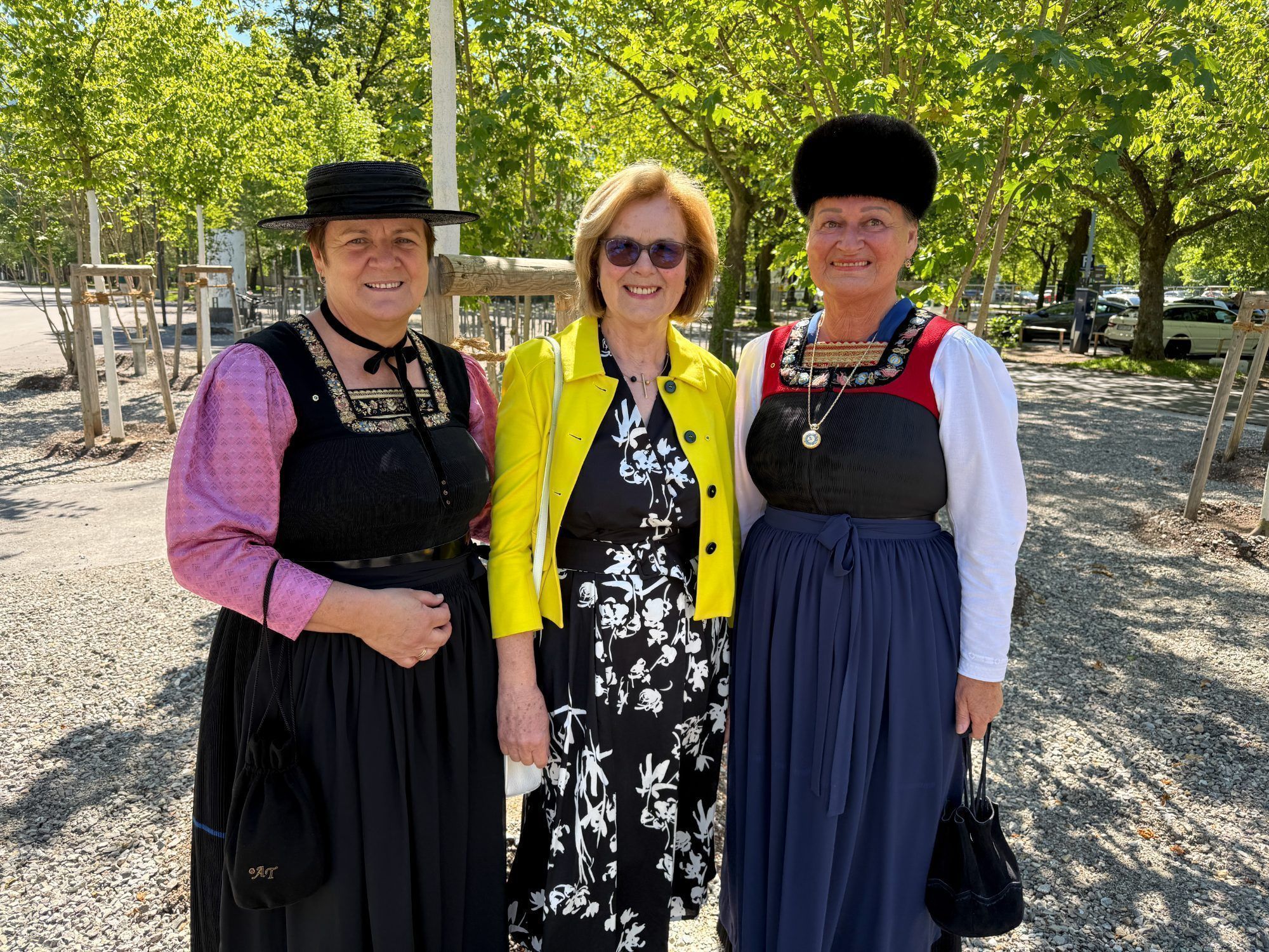 Andrea Troy, Erika Hagspiel und Marcella Künzler vom LC Bregenzerwald