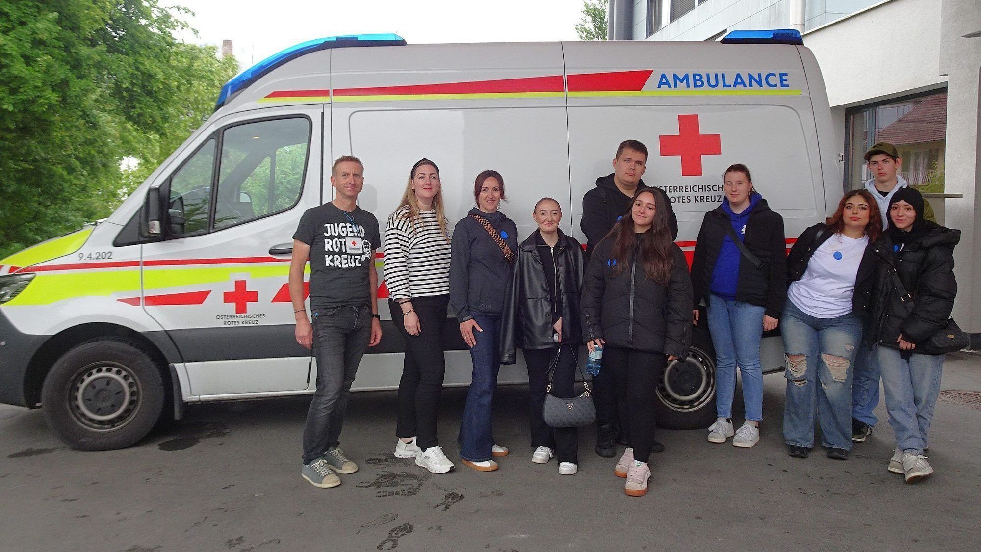 An der LBS Dornbirn 1 drehte sich diese Woche alles um Erste Hilfe und Prävention.