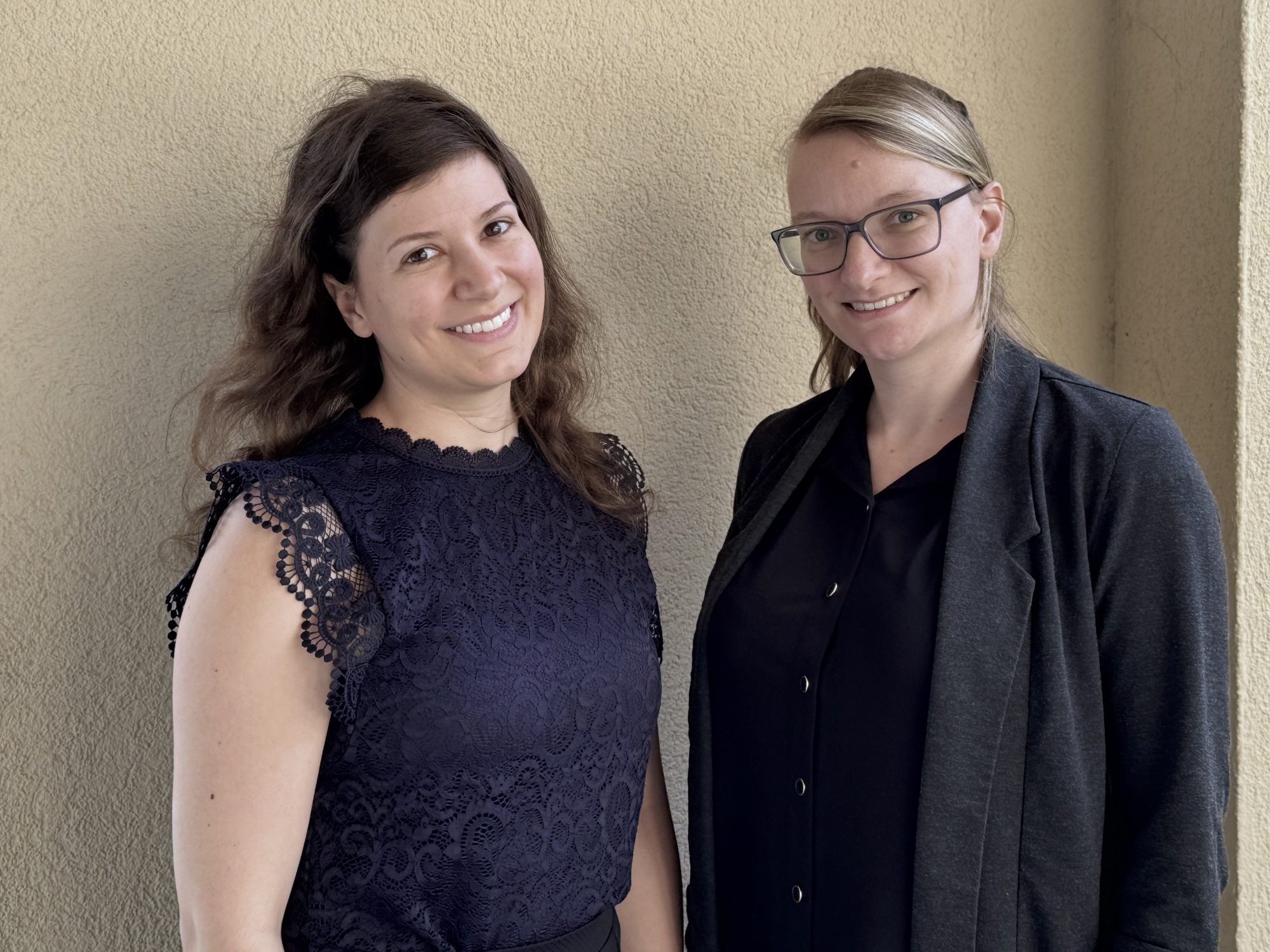 Stefanie und Julia Vetter kamen nach Nenzing.