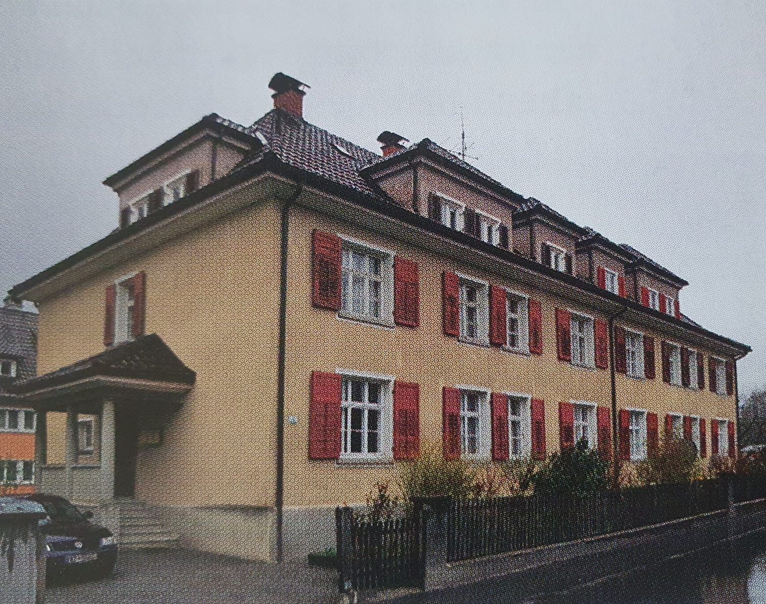 Privatbeamtenhäuser in der Austraße, 2013. Foto: Böhringer