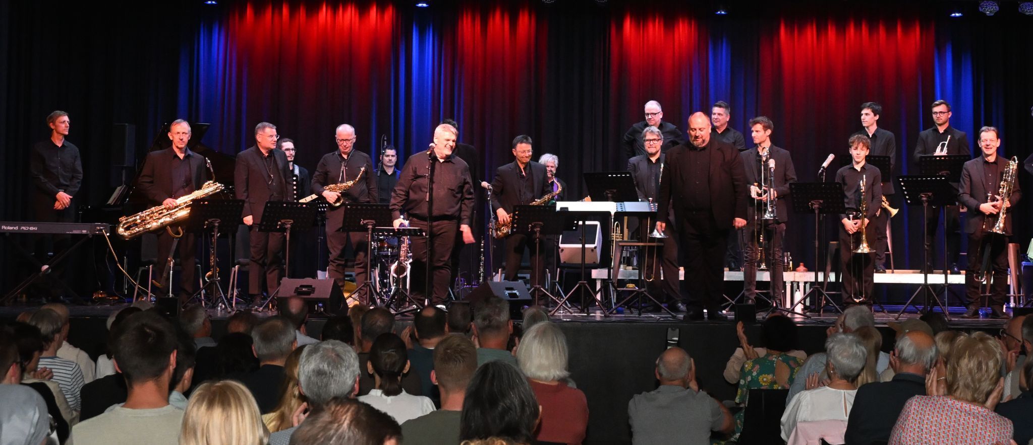 Viel Applaus für George Nussbaumer und Bigbandclub Dornbirn