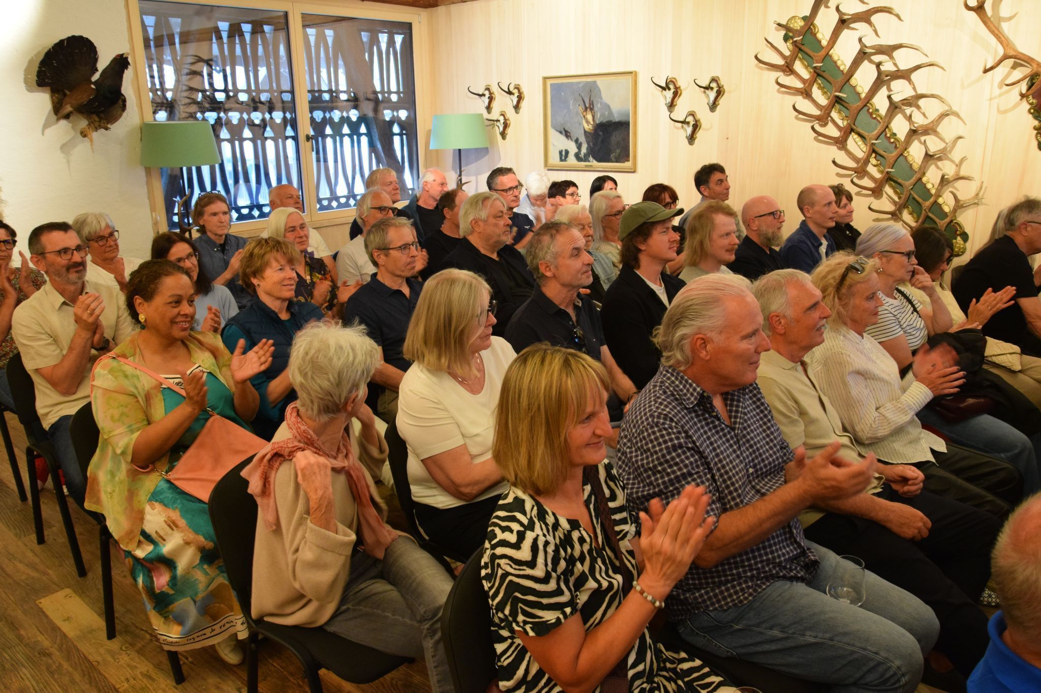 Buchpräsentation im Jagdmuseum, Hotel Taube