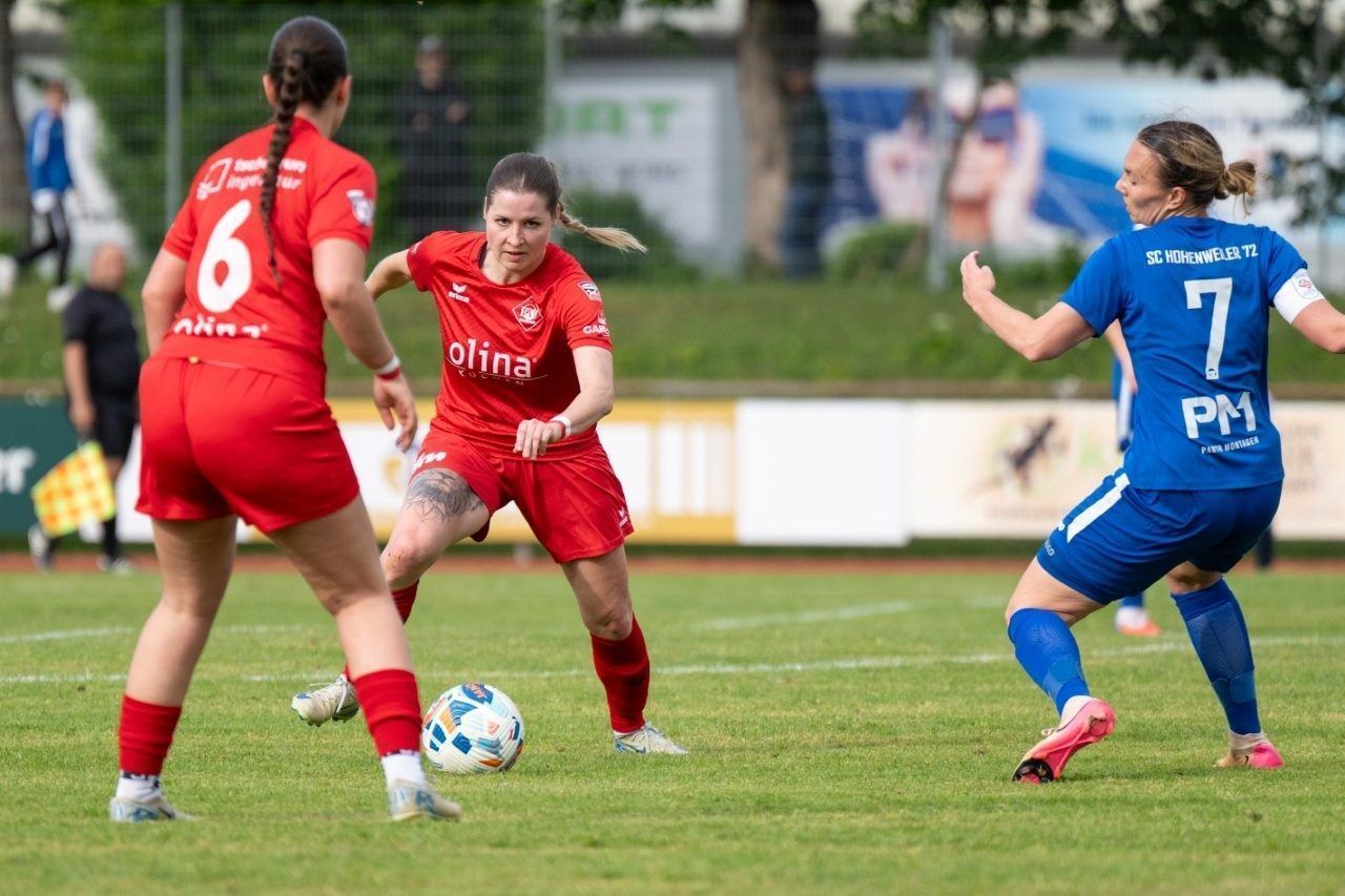 Das Bild täuscht: Leiblachtal hatte viel mehr Ballbesitz. 