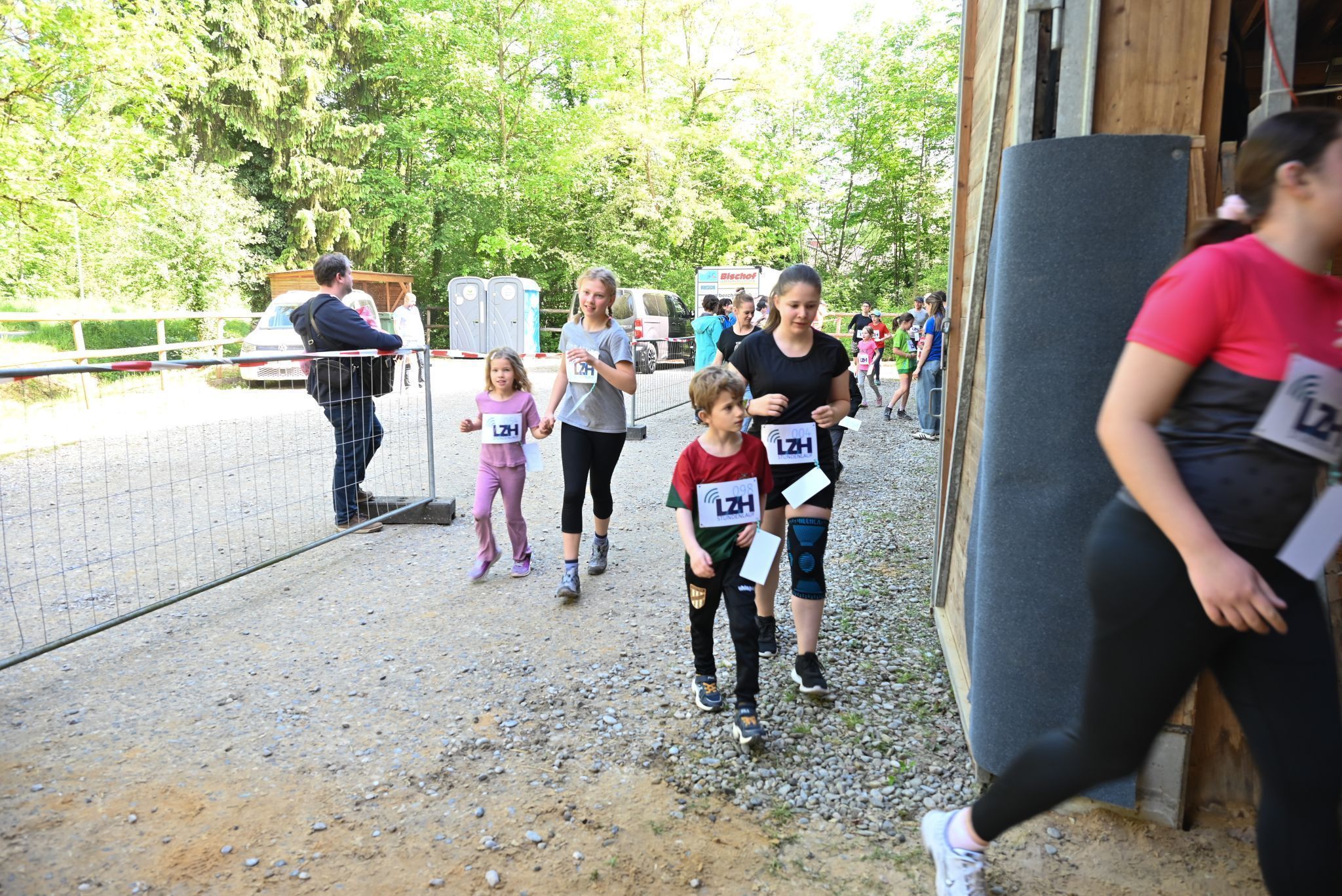 Die Teilnahme am Stundenlauf war groß.