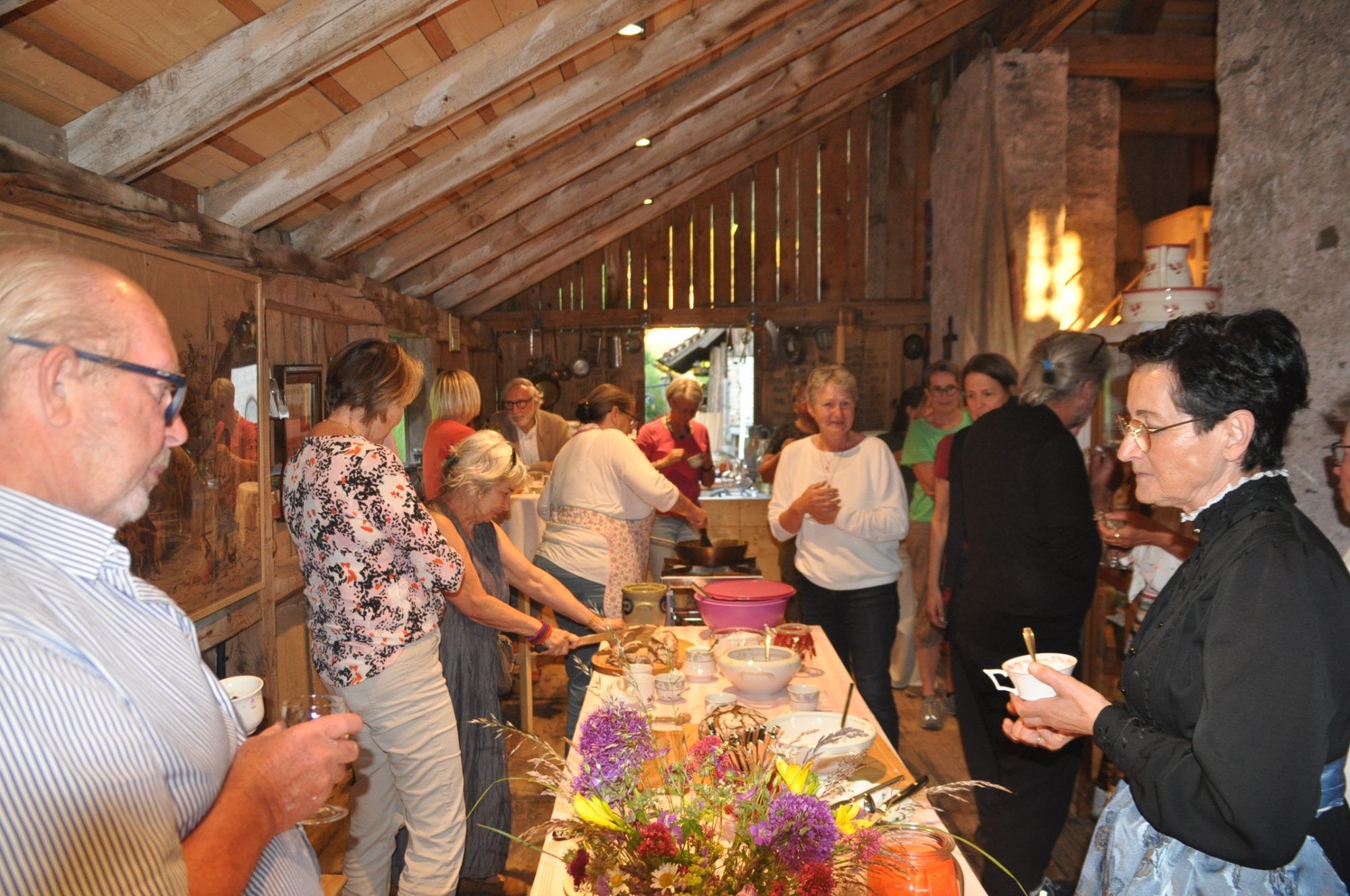 3.	Das Buffet